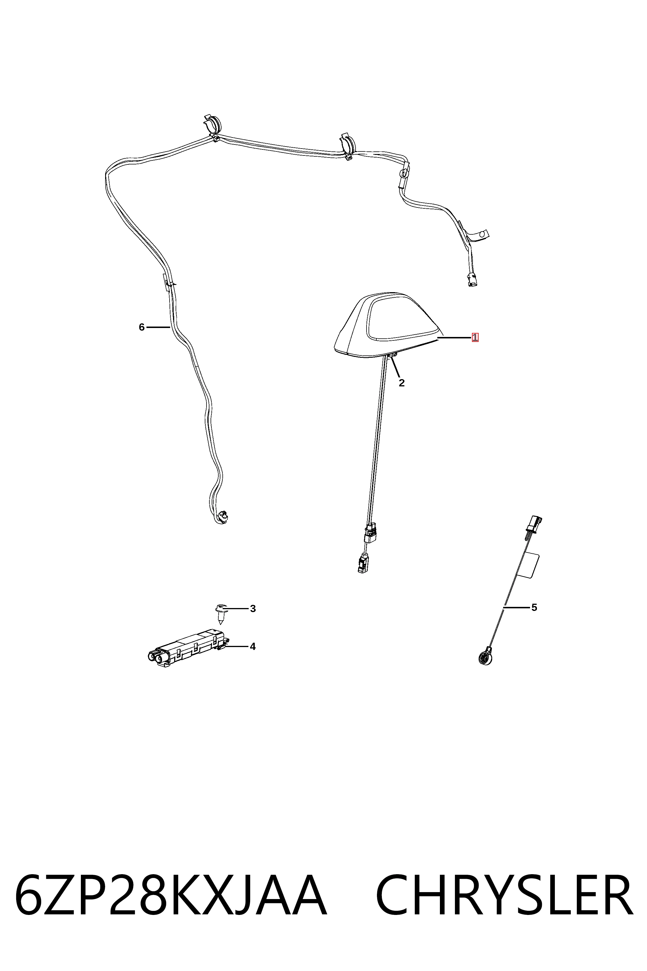  Fiat/Alfa/Lancia K68306633AA ціна, від 63.35 USD