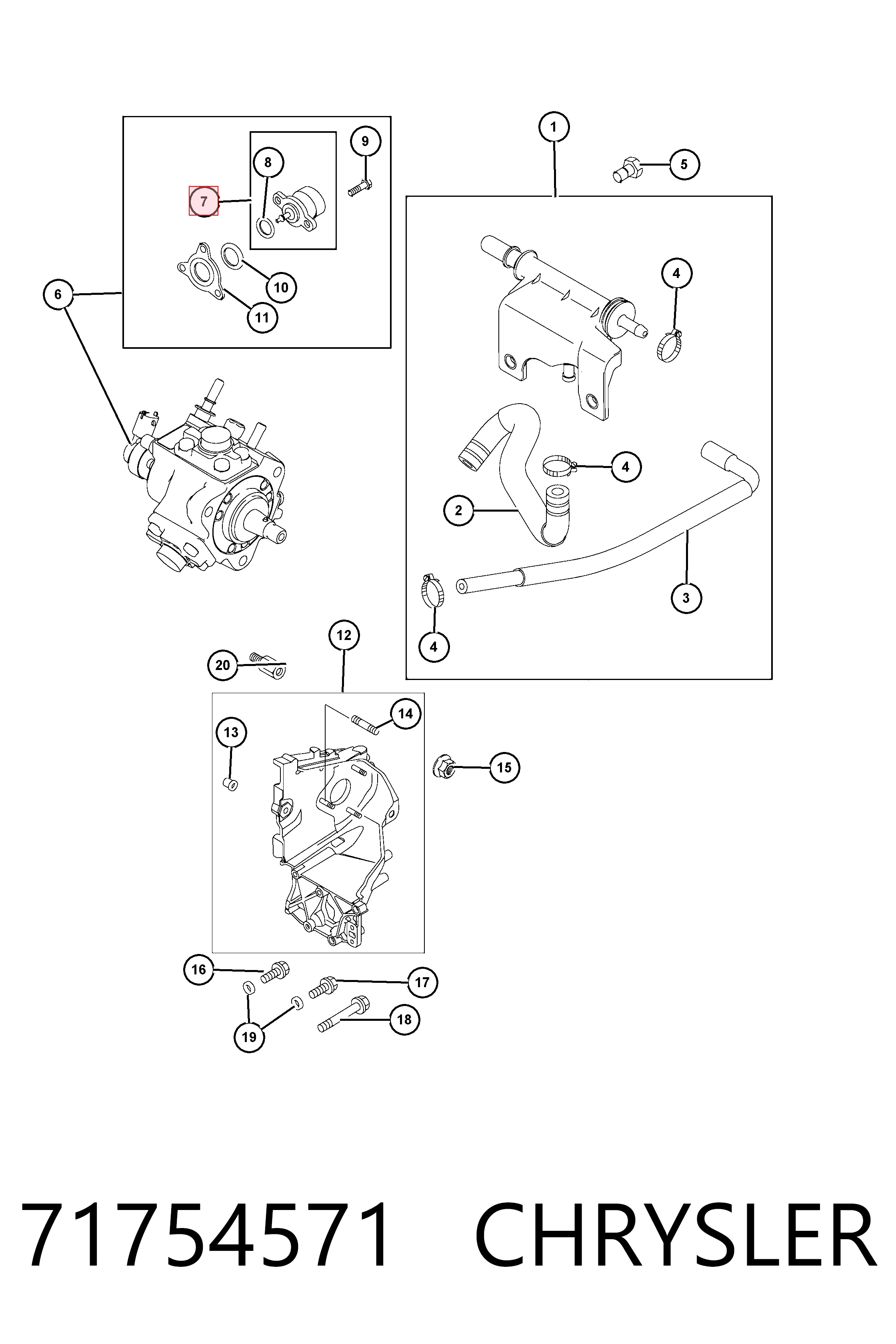 Регулятор тиску палива Magneti Marelli VRP012
