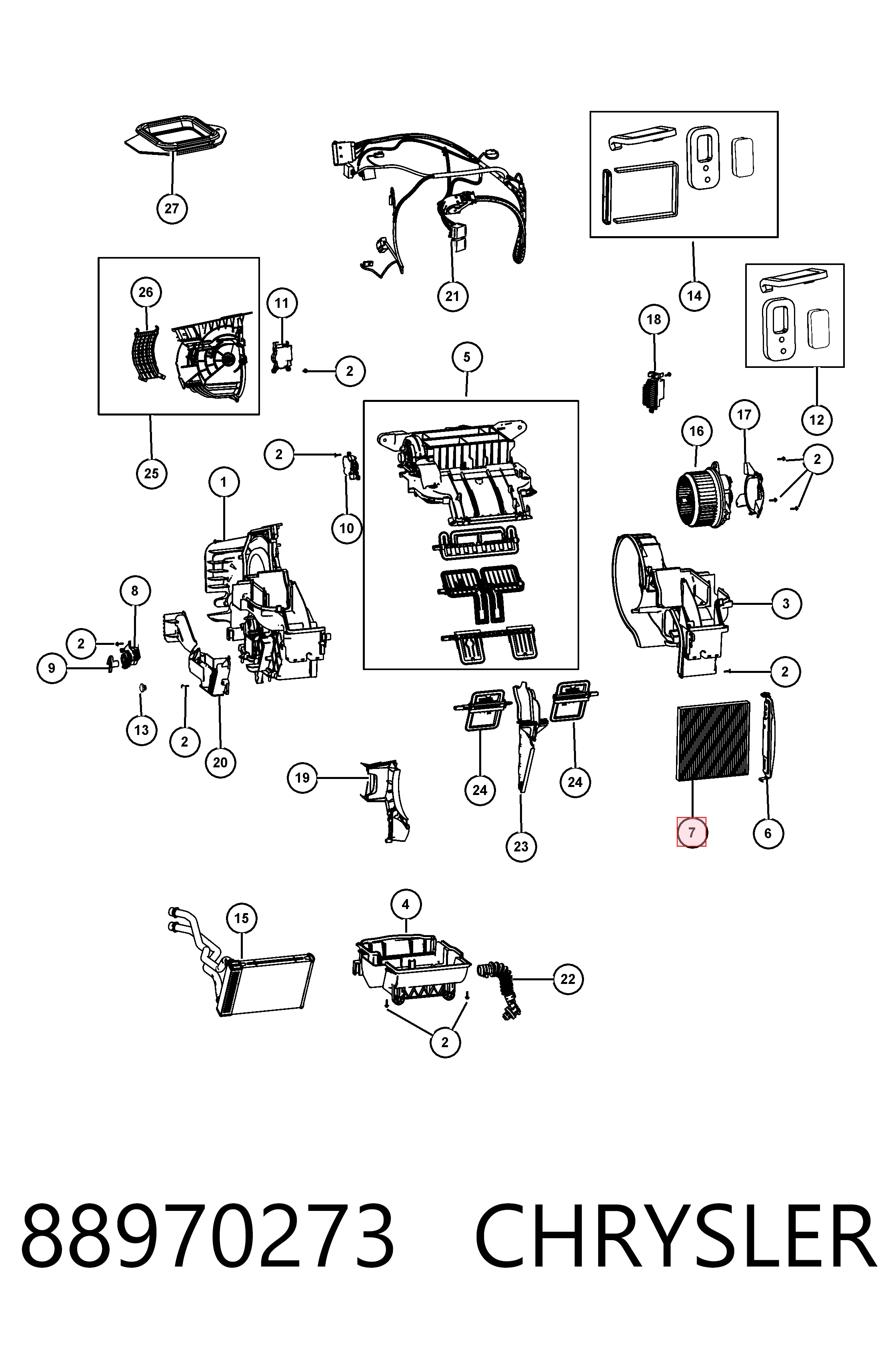 Повітряний фільтр салону Goodrem RF2647WB