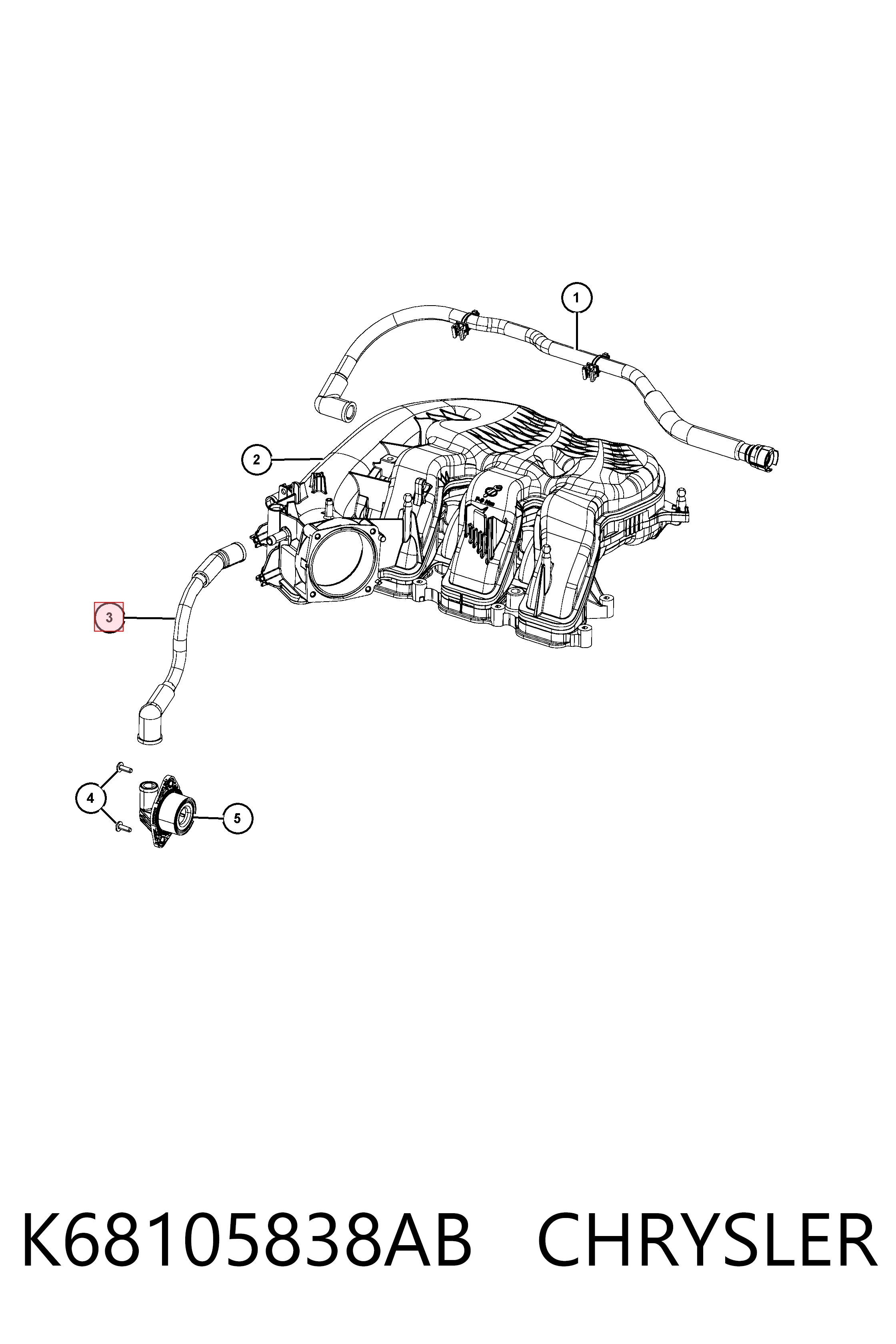 K05184163AE Fiat/Alfa/Lancia 