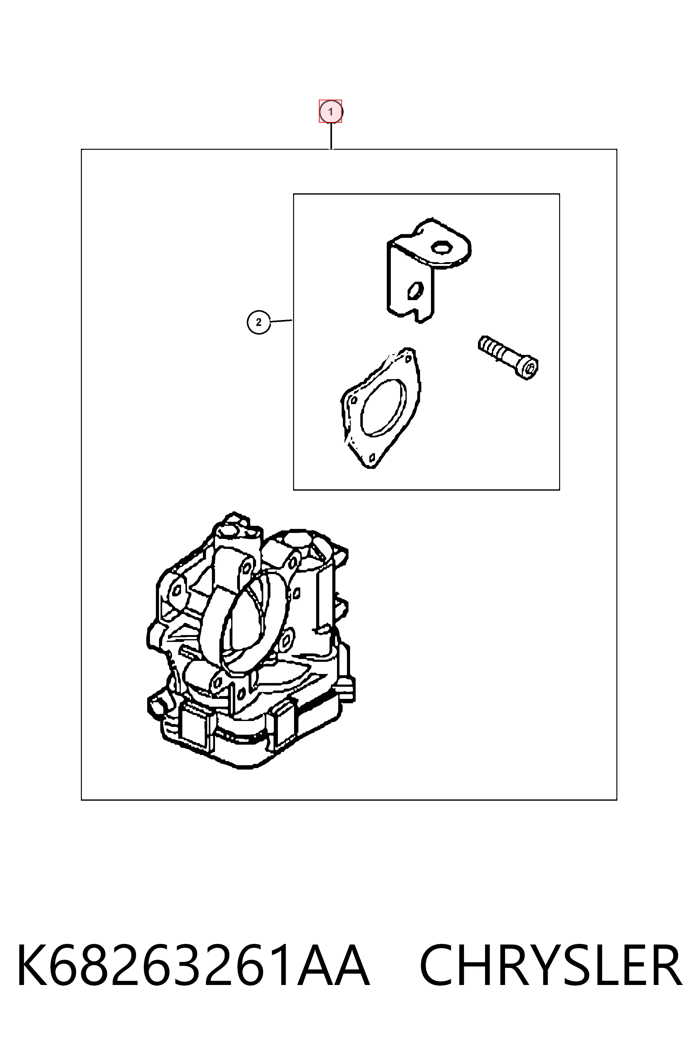 55253694 Fiat/Alfa/Lancia Дросільна заслінка в зборі