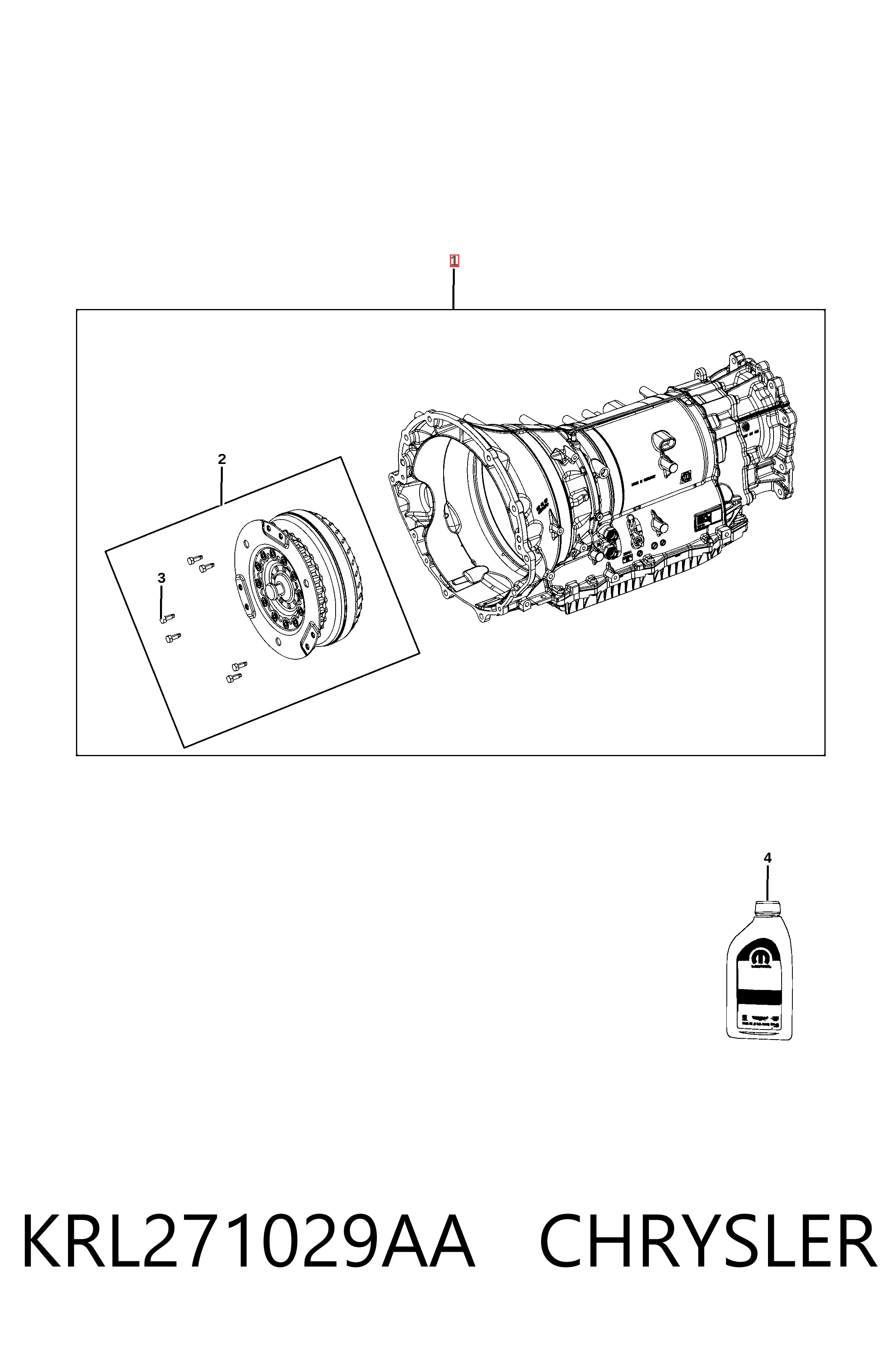 Купити K68224875AG Fiat/Alfa/Lancia АКПП в зборі (автоматична коробка передач)