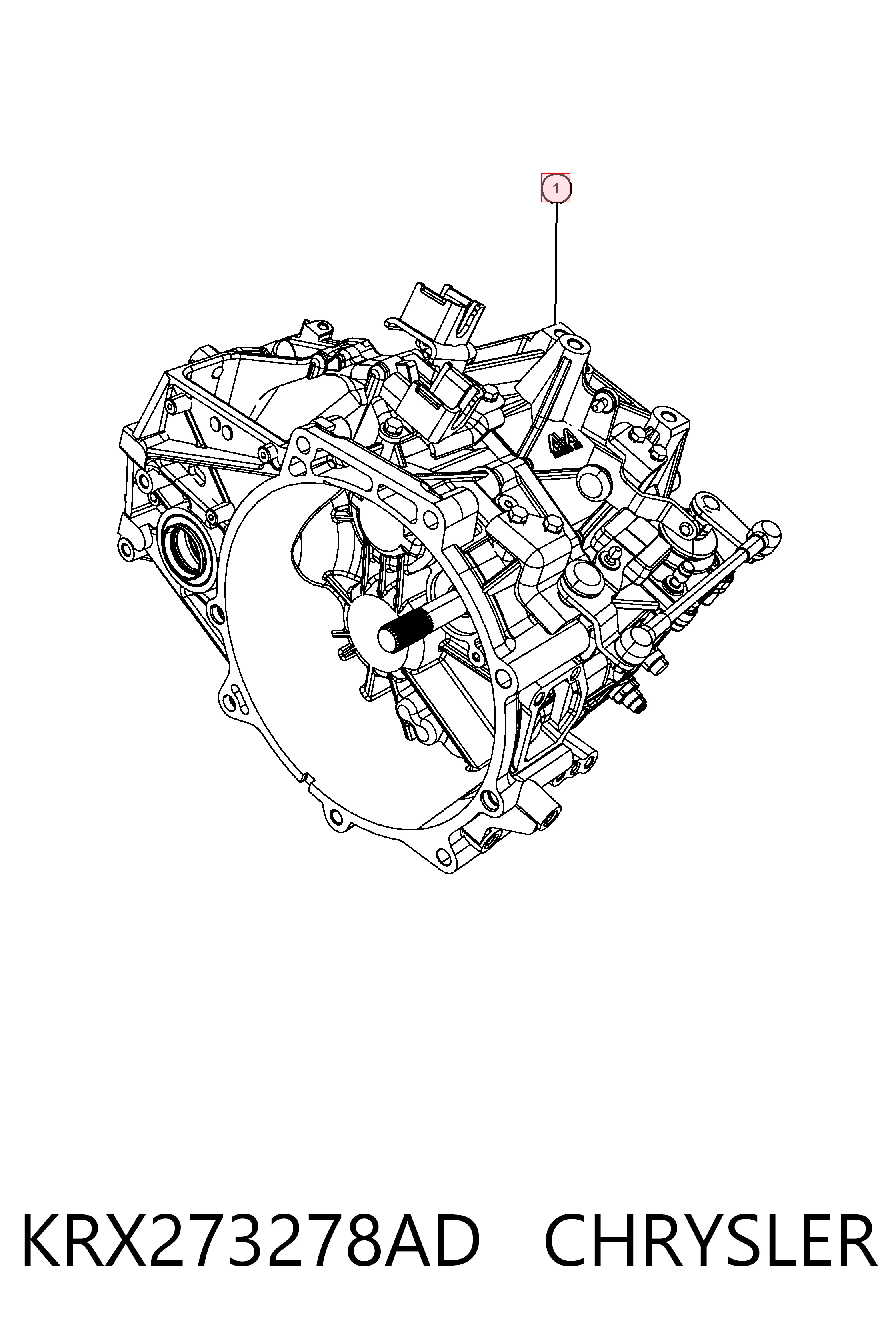 Коробка передач K05273278AC Fiat/Alfa/Lancia