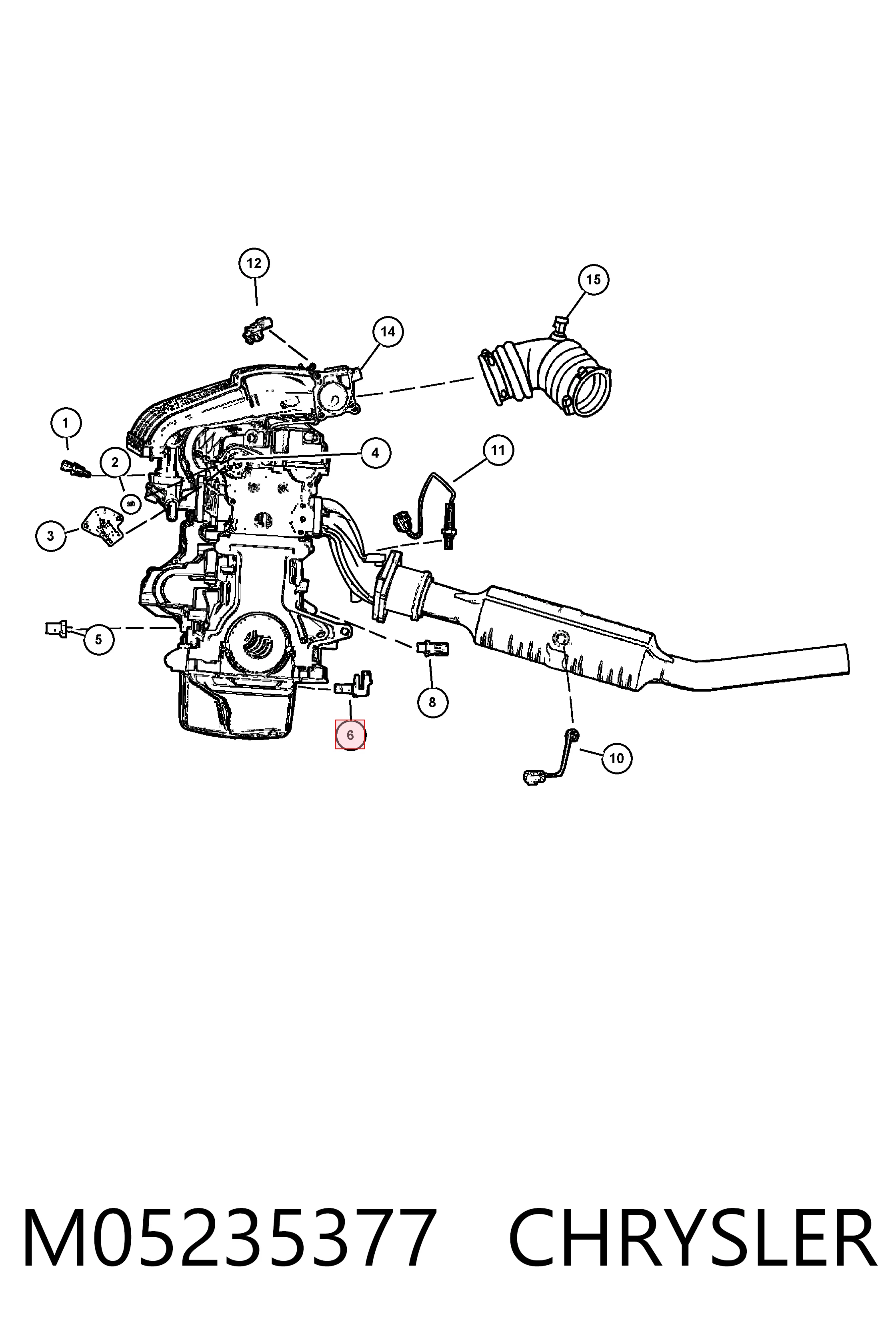 M05235377 Chrysler ДПКВ