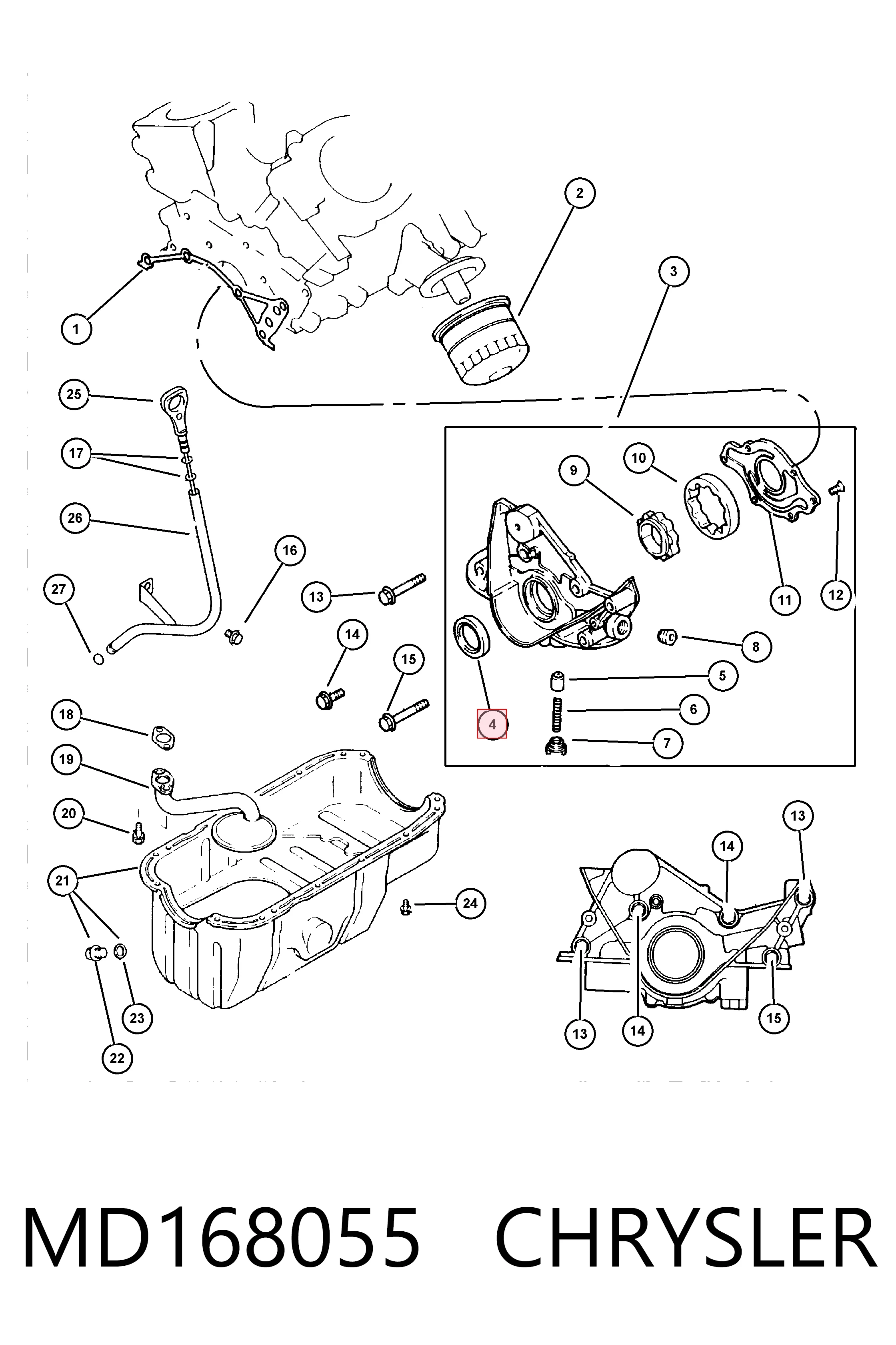Купити OS106994N NIPPON MOTORS Сальник коленвала передній