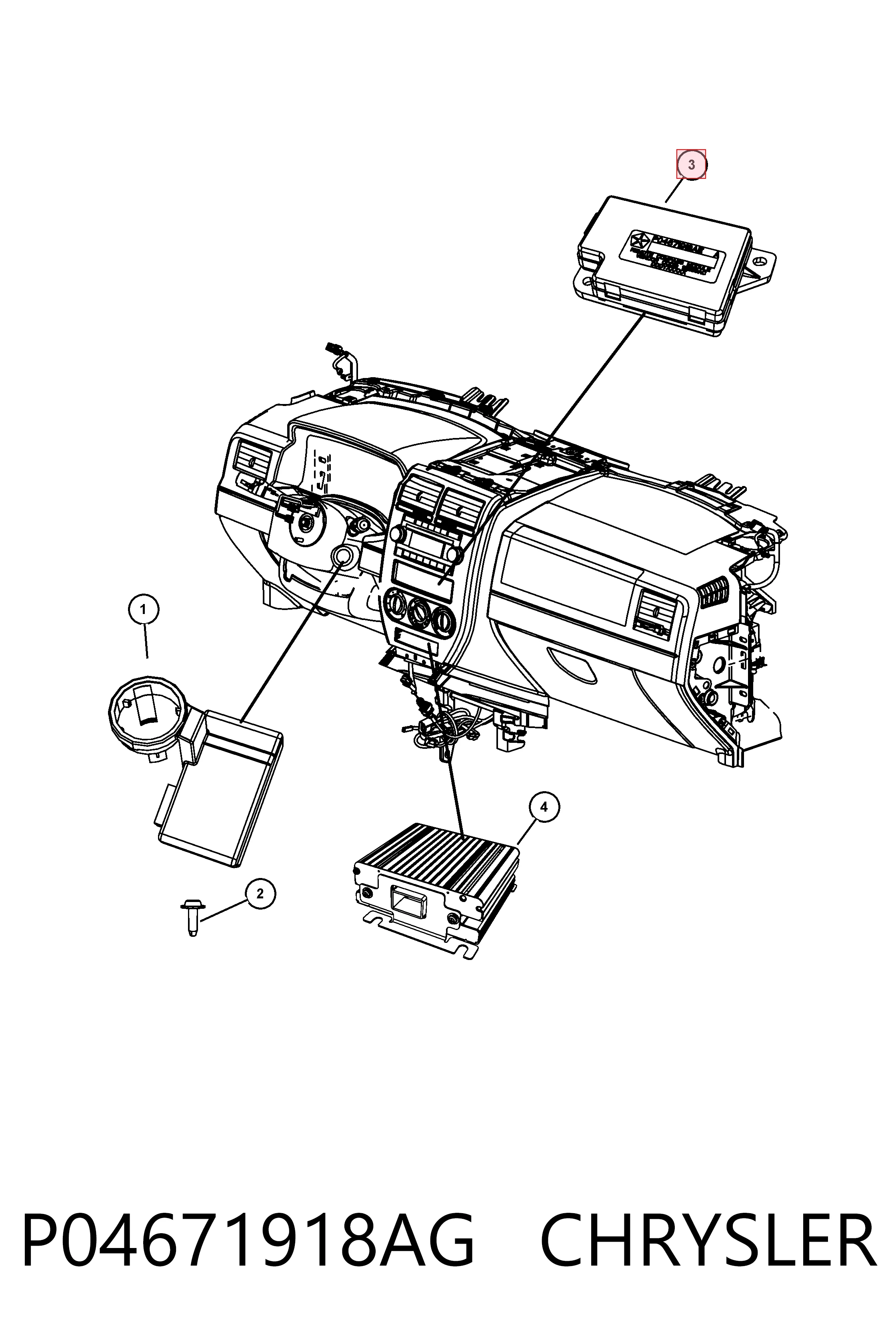  Fiat/Alfa/Lancia K04671918AH