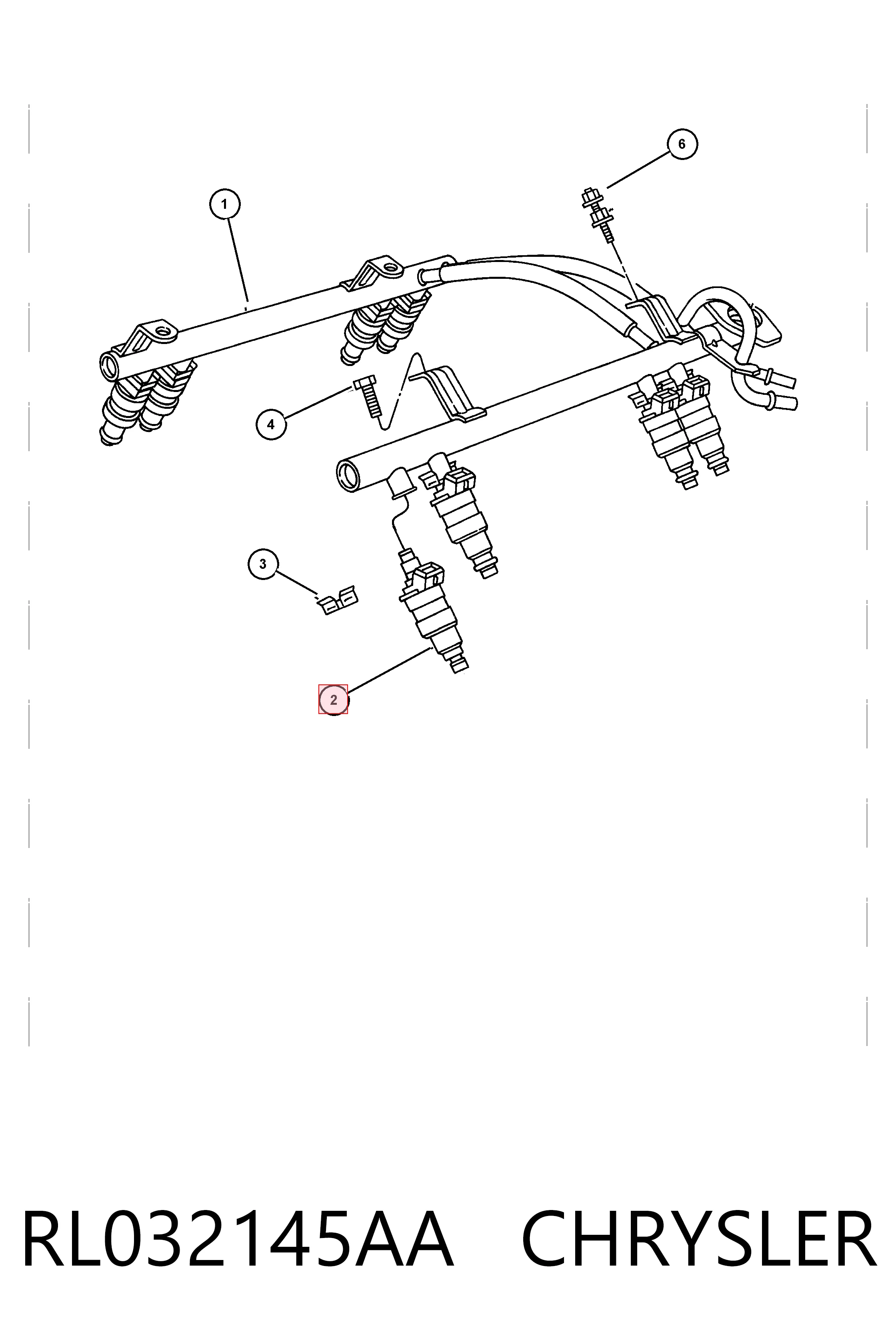 Форсунка паливна Fiat/Alfa/Lancia K53032704AB ціна, від 52.20 USD