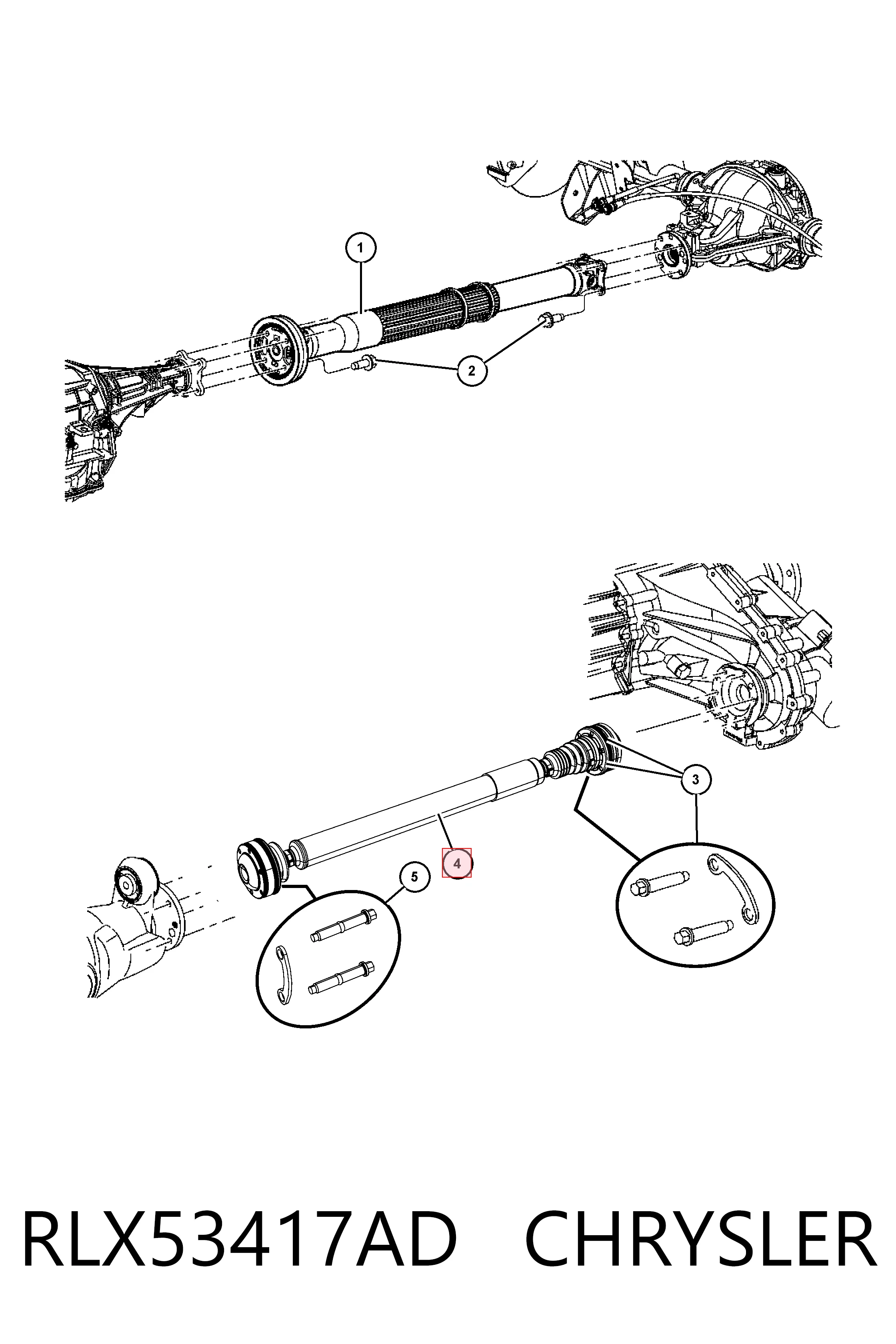 Вал карданний переднього моста Posterparts BB3044 ціна, від 152.93 USD