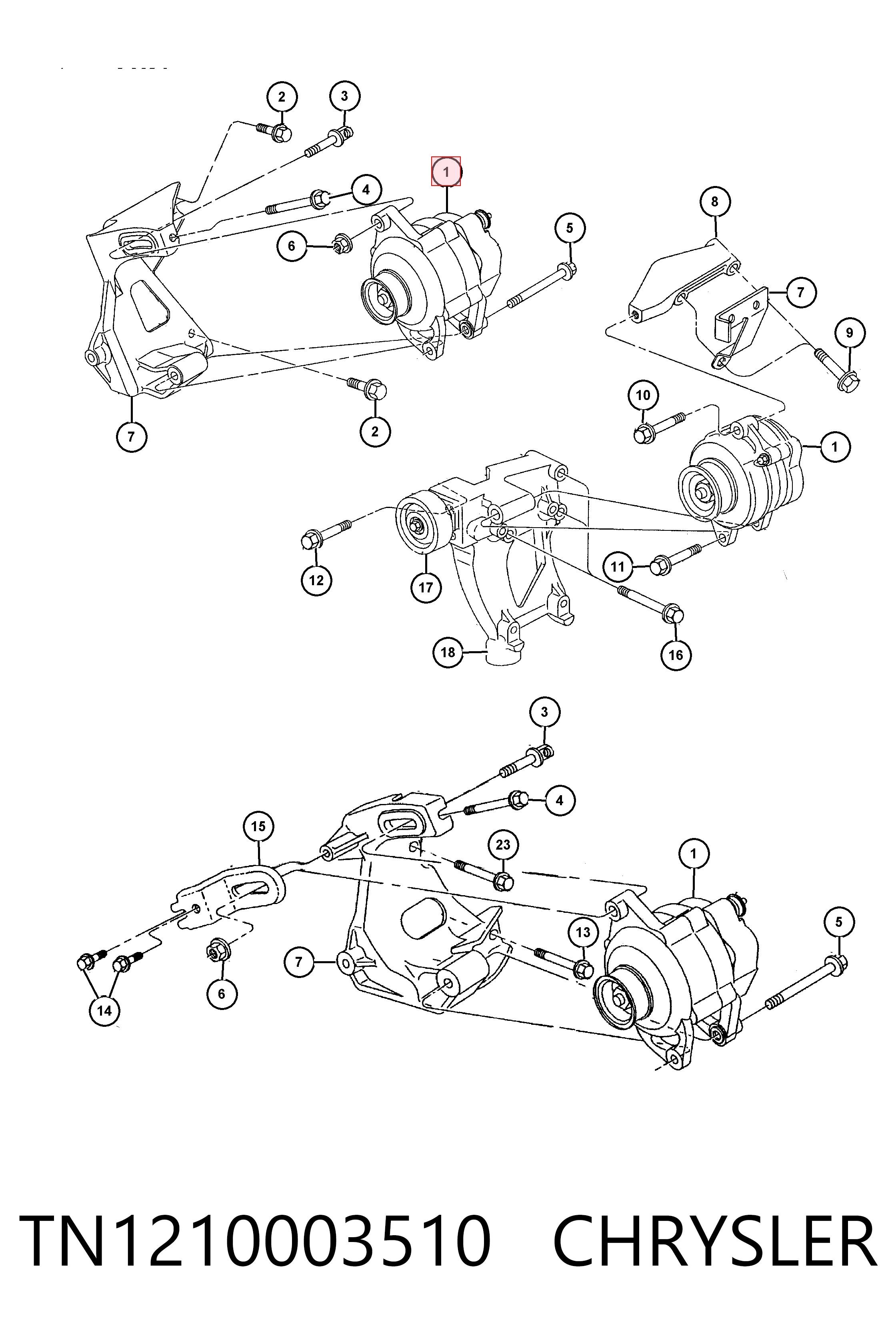 Генератор автомобільний Fiat/Alfa/Lancia K04609415