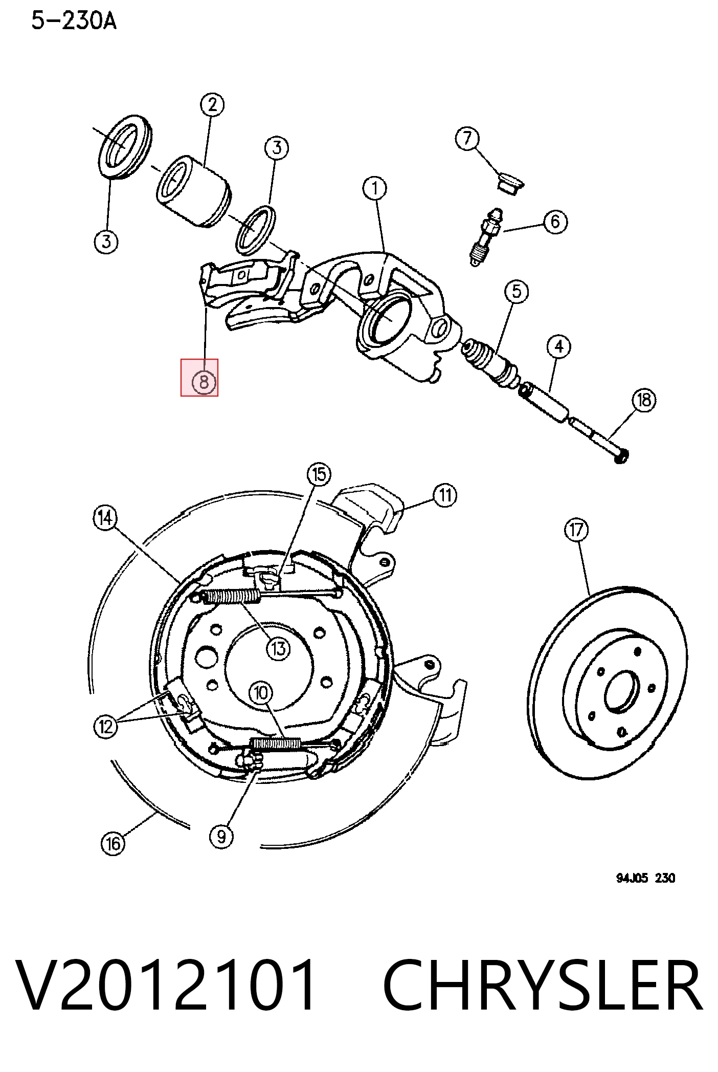 Купити MKD625 Jurid/Bendix Задні колодки