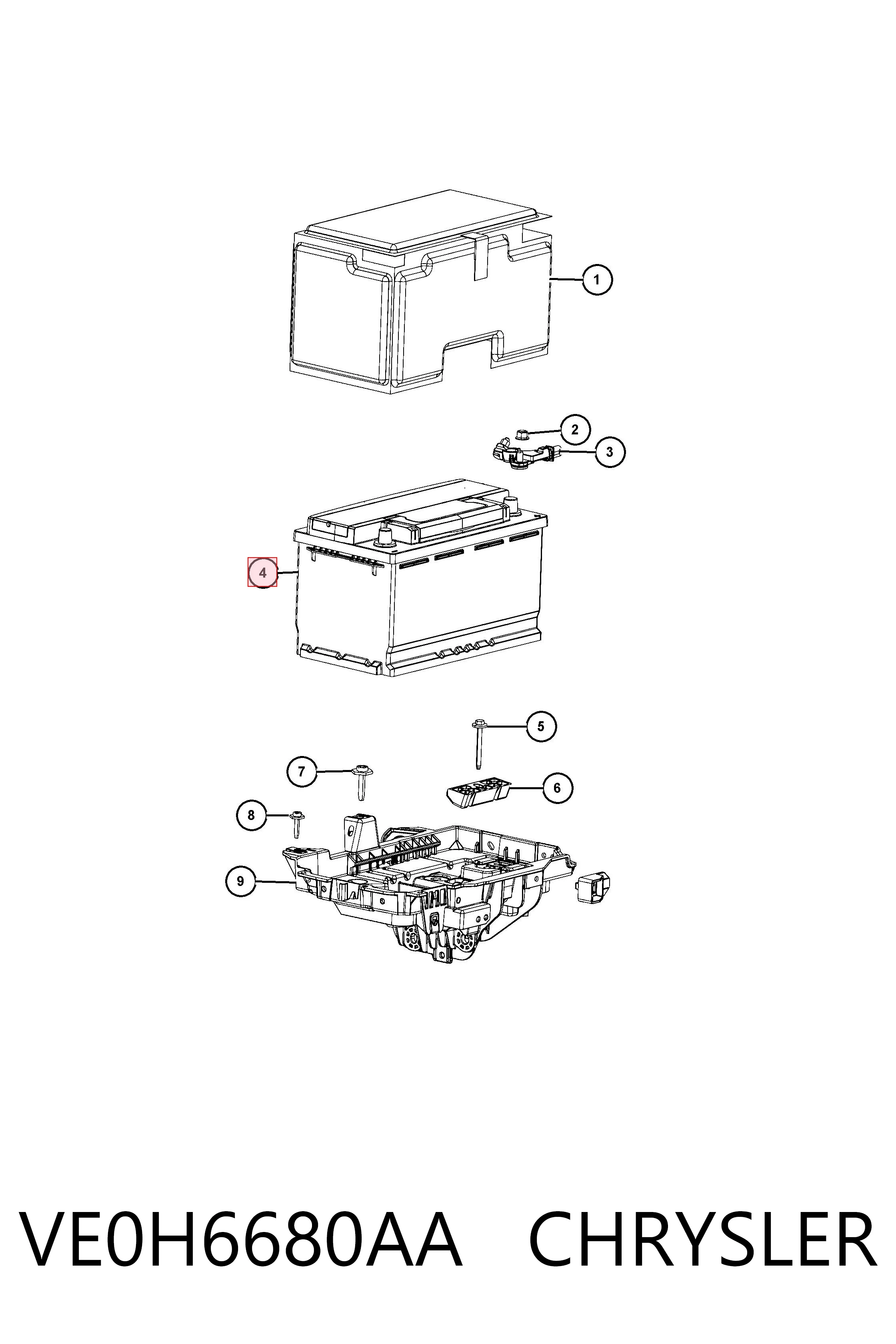 Купити B510262 Case Автомобільна батарея
