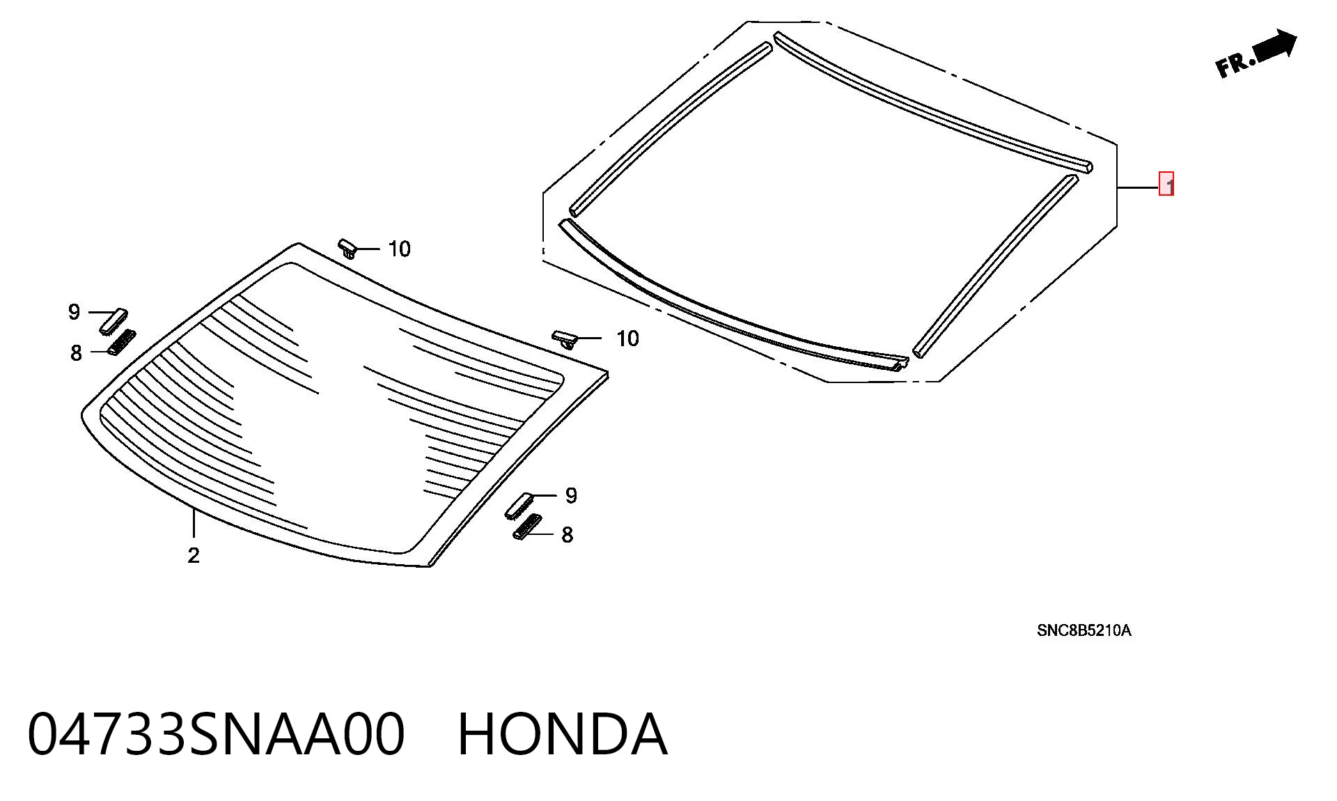 04733SNAA00 Honda 