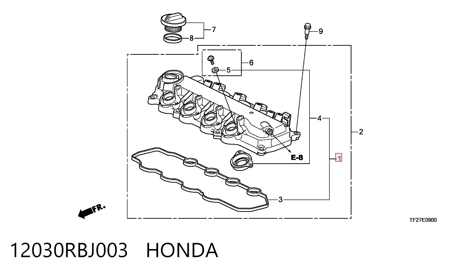 12030RBJ003 Honda 