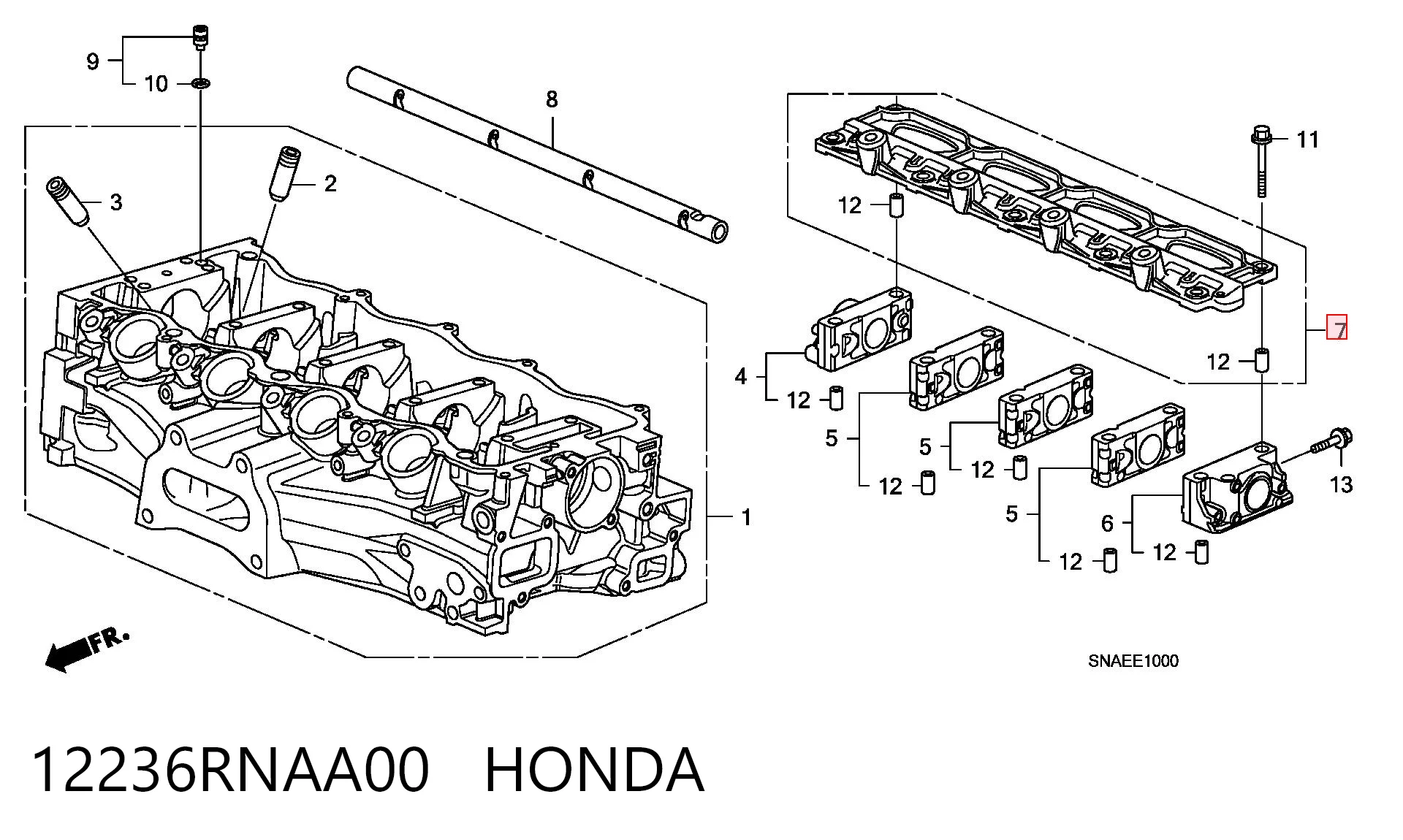12236RNAA00 Honda 