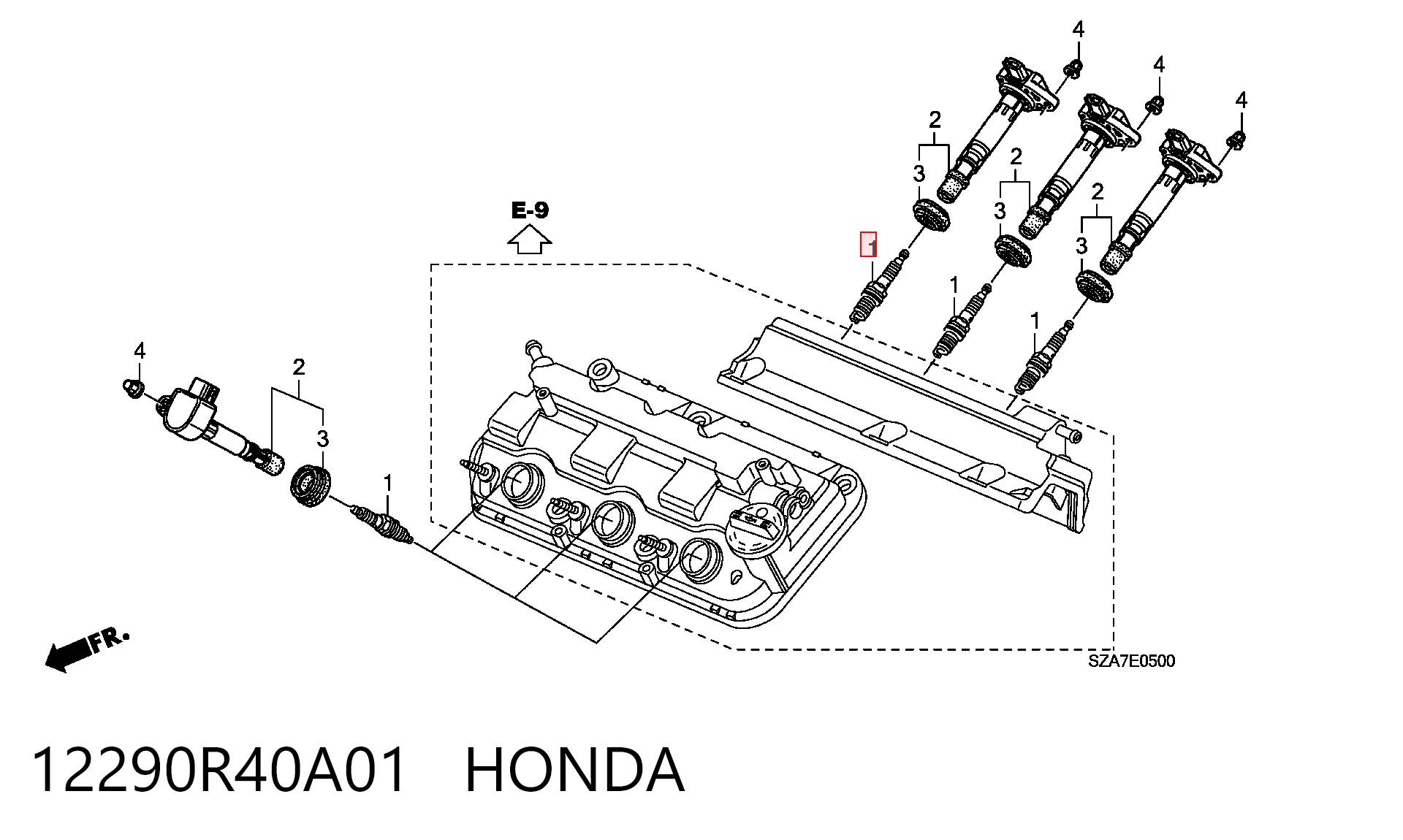12290R40A01 Honda Свіча запалювання