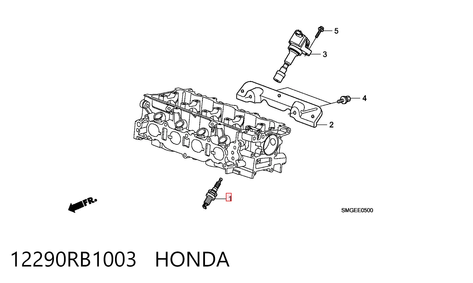 12290RB1003 Honda Свіча запалювання