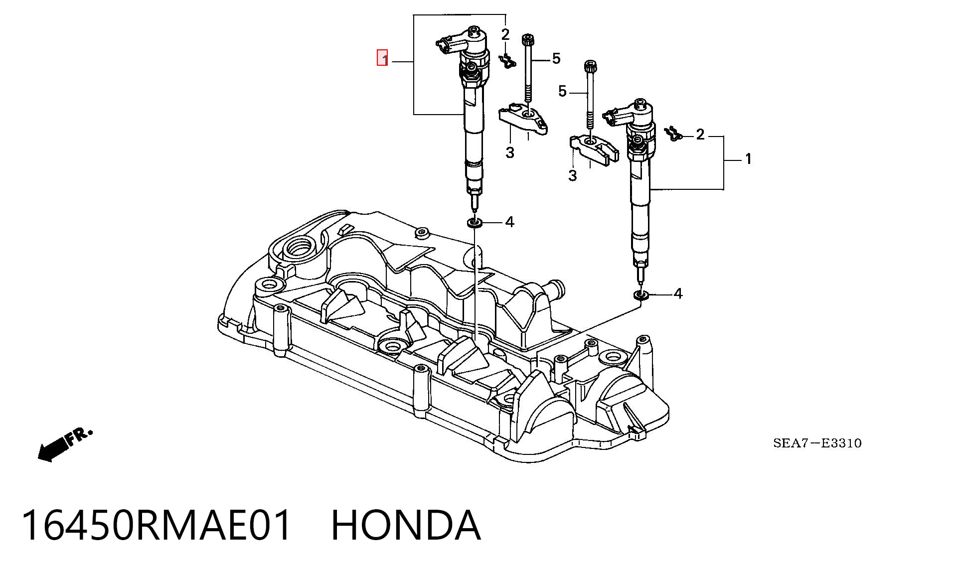 Форсунка паливна Bosch 445110236 ціна, від 96.39 USD