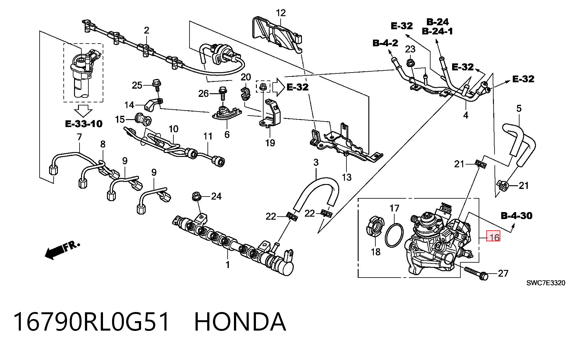 ПНВТ Bosch 445010612