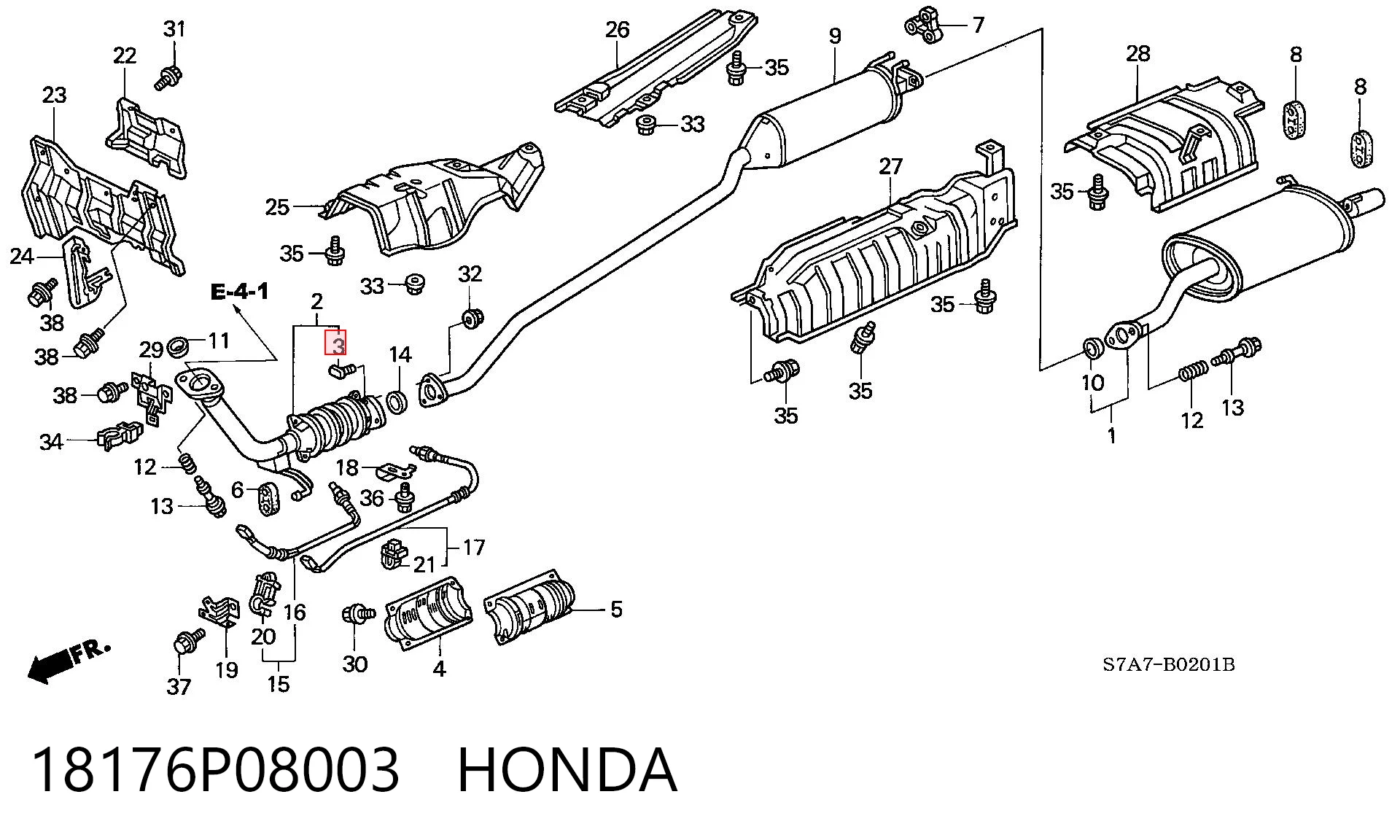 Купити MF241306 Chrysler Болт вихлопної системи (глушника)