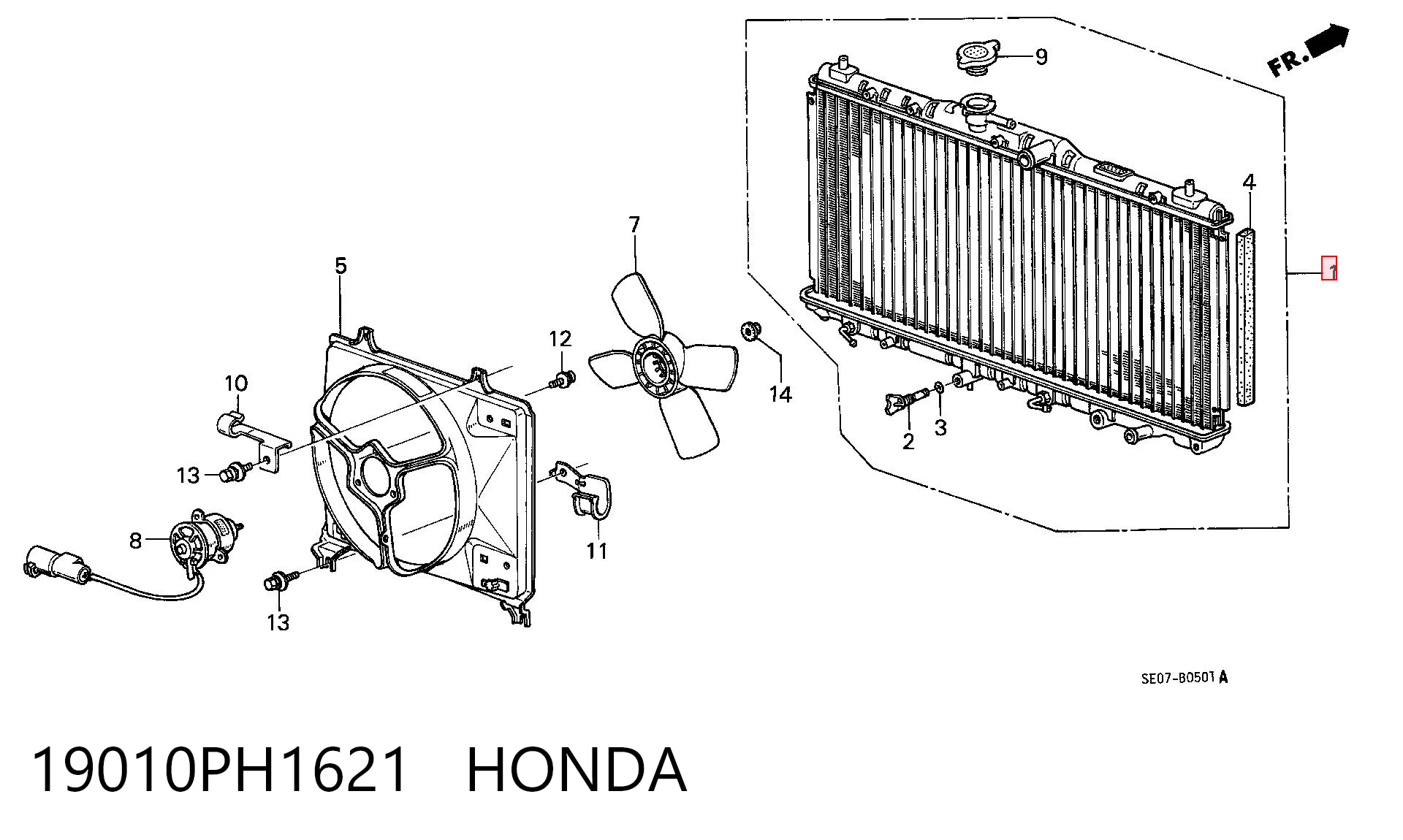 Радіатор основний HELLA 100760 ціна, від 66.16 USD