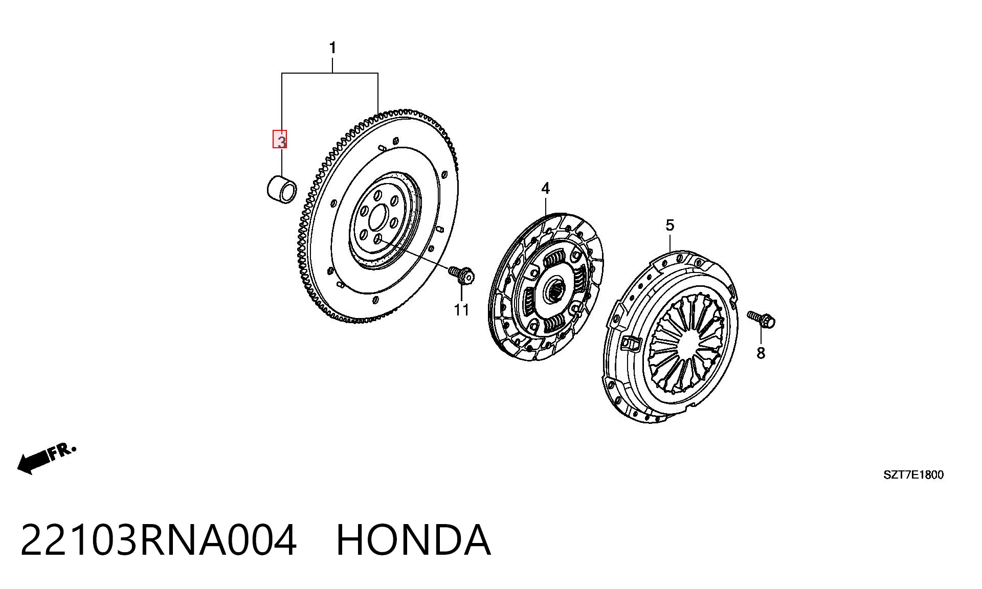 22103RNA004 Honda 