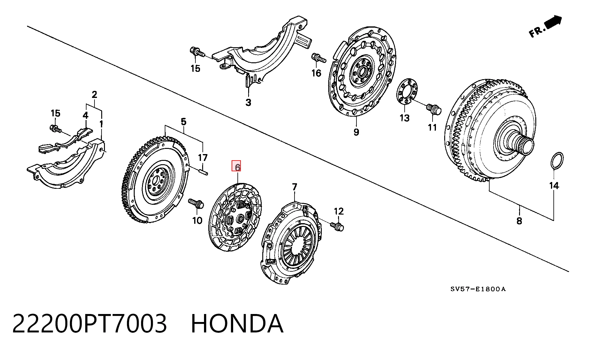 Зчеплення Japan Cars F34018 ціна, від 32.68 USD