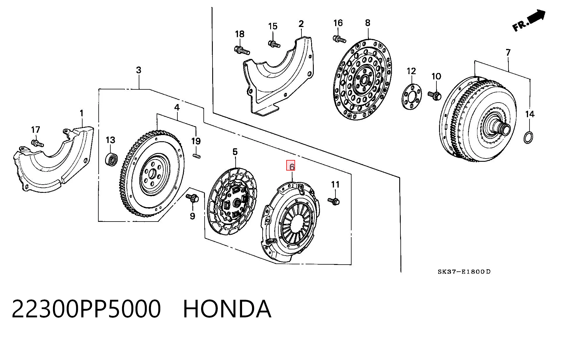 Корзина зчеплення SD598 Sachs