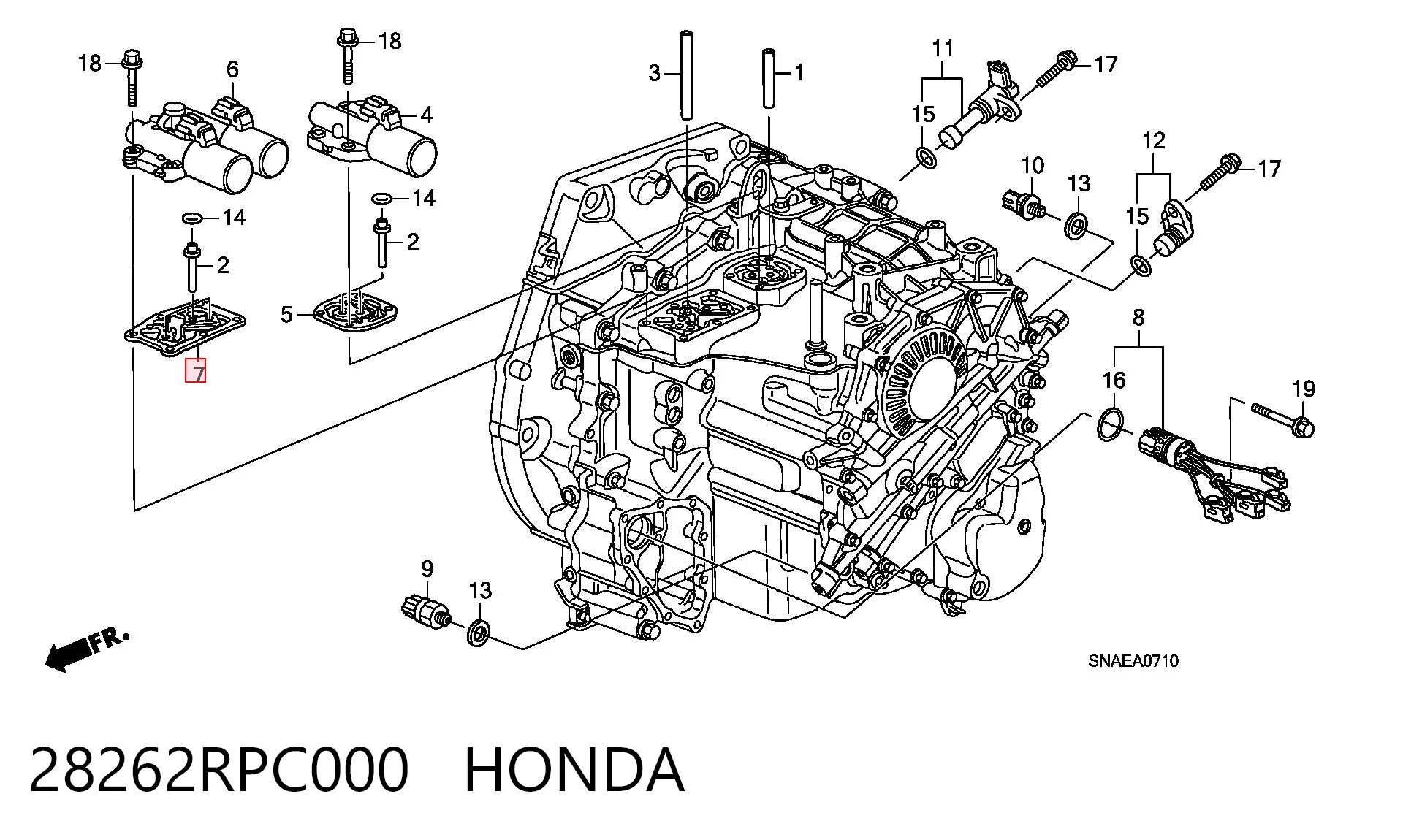 28262RPC000 Honda 