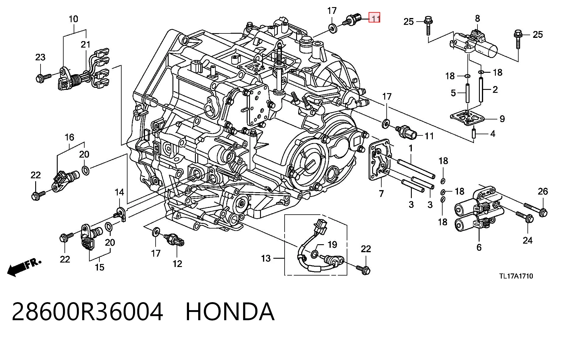 28600R36004 Honda 