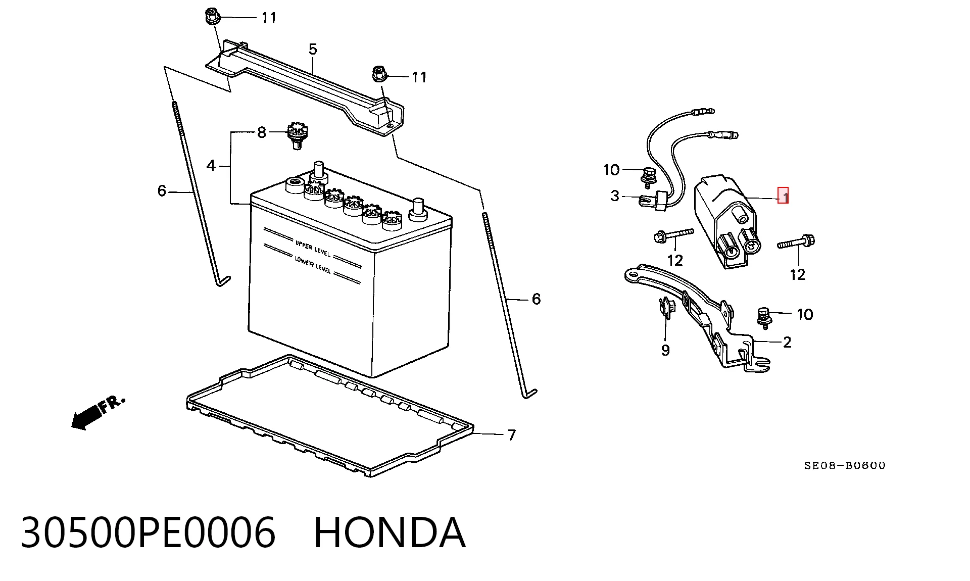 Котушка запалювання на Honda Accord III CA4, CA5