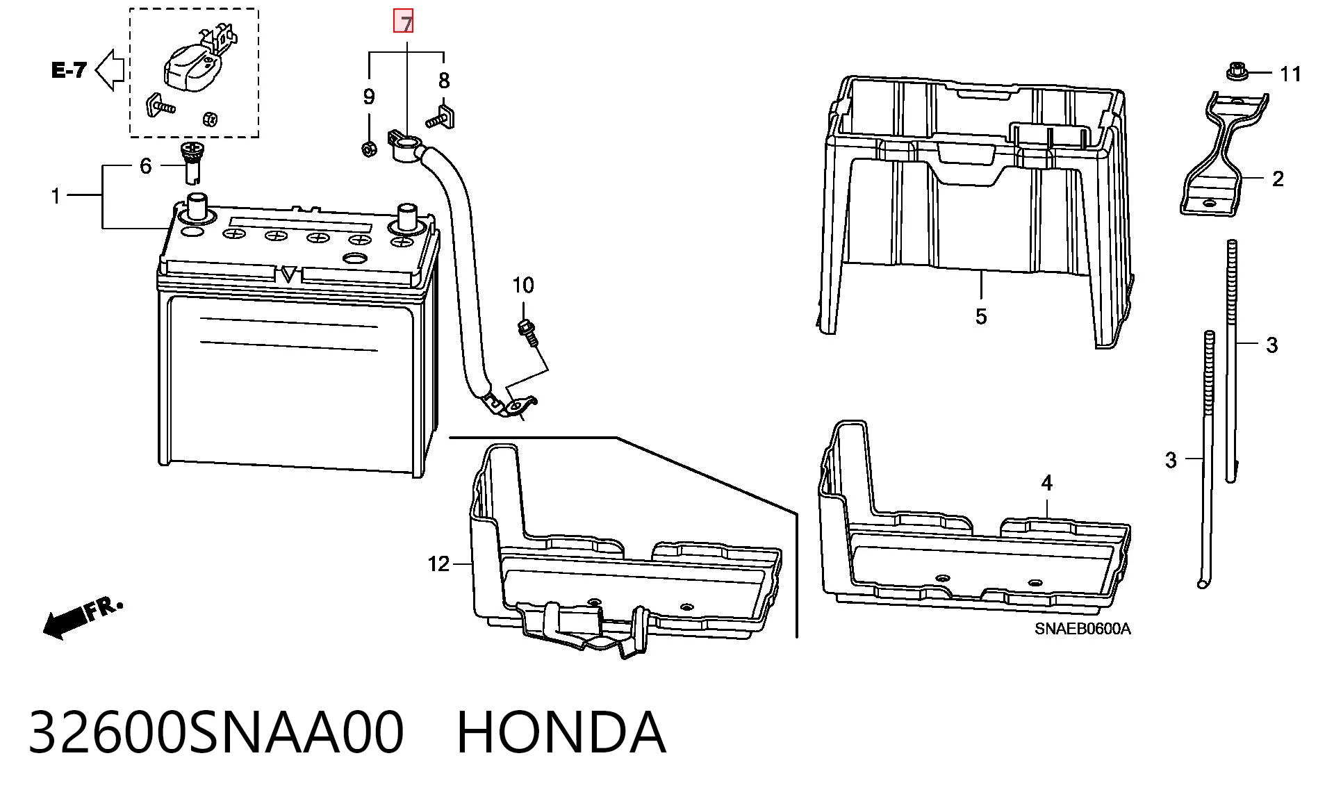 32600SNAA00 Honda 