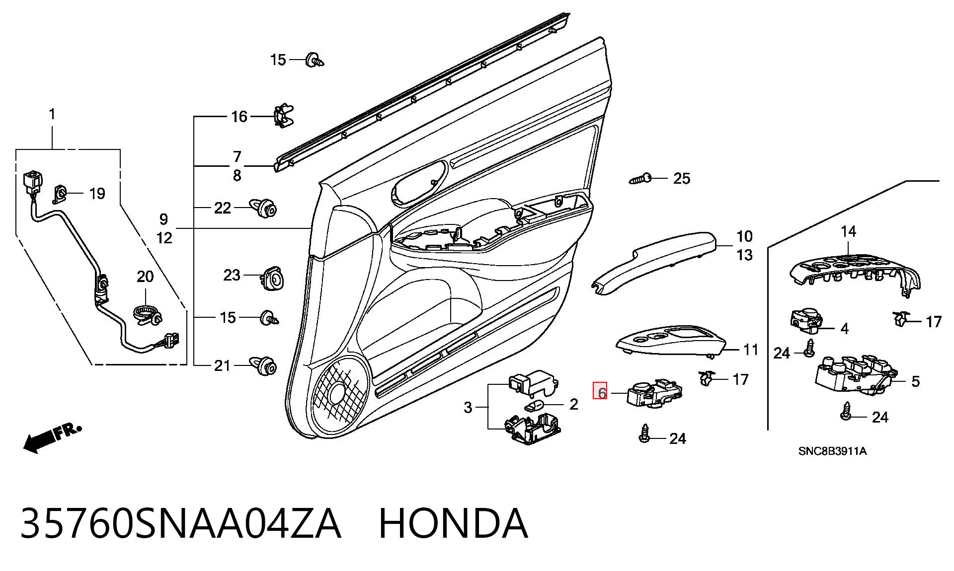 35760SNAA04ZA Honda 
