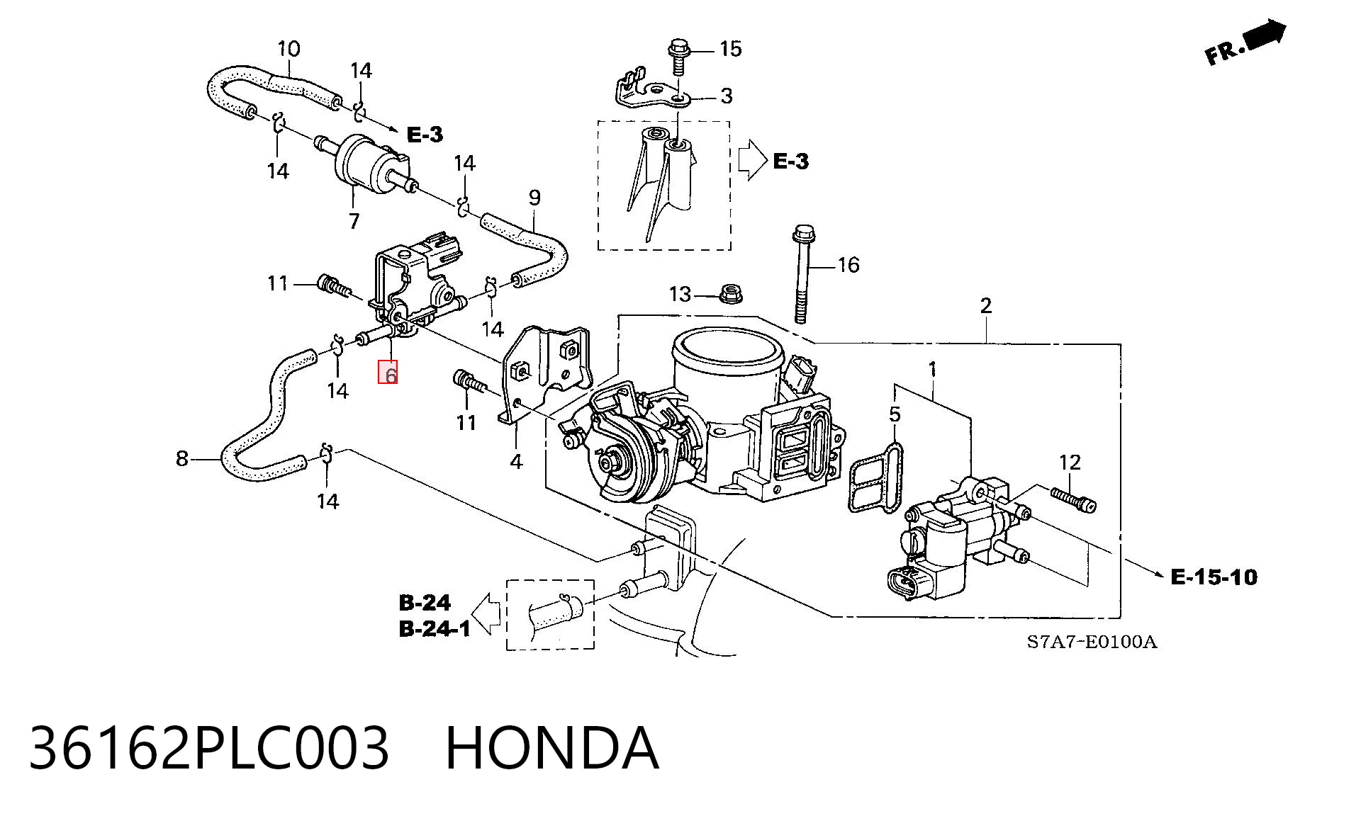 36162PLC003 Honda 