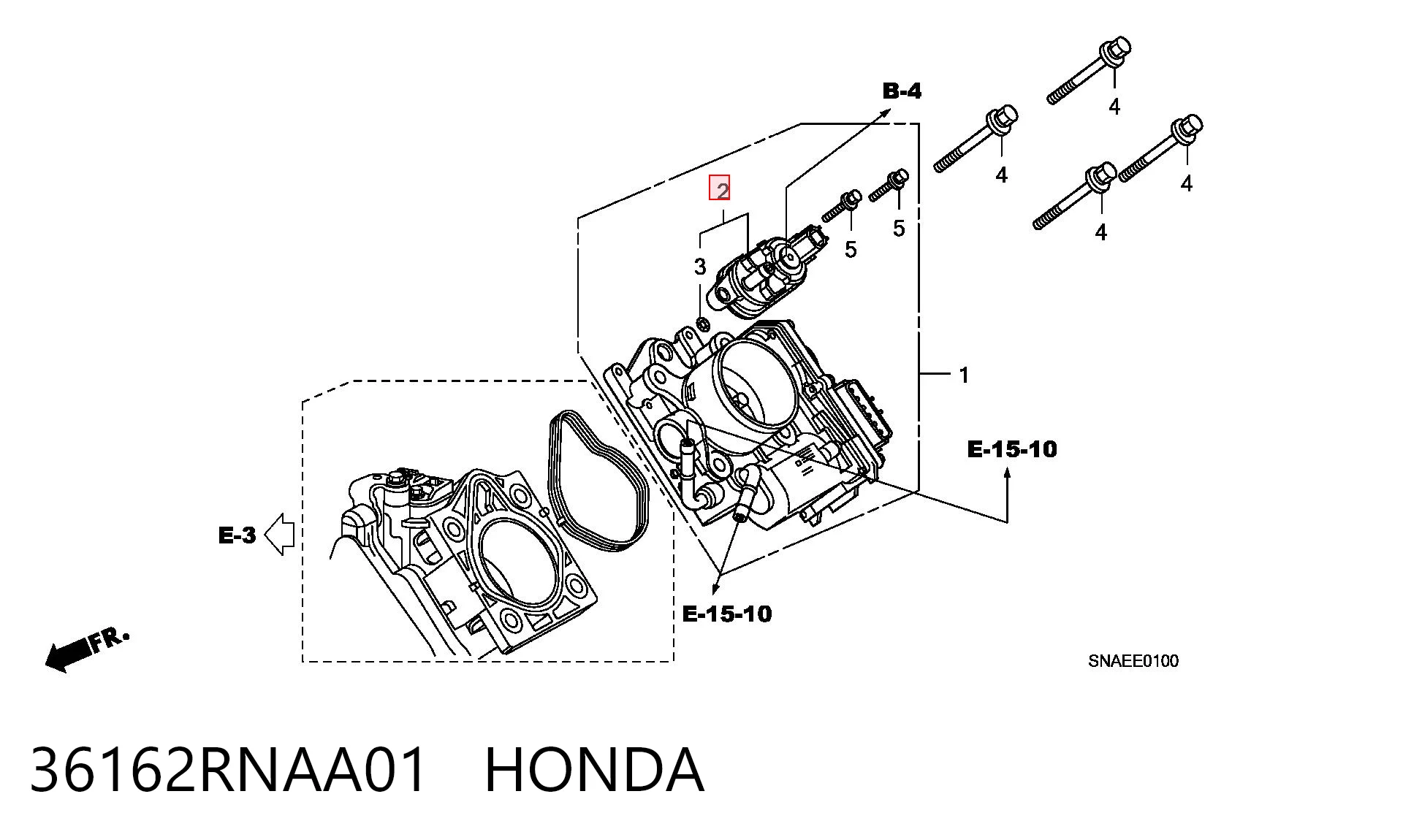 36162RNAA01 Honda 