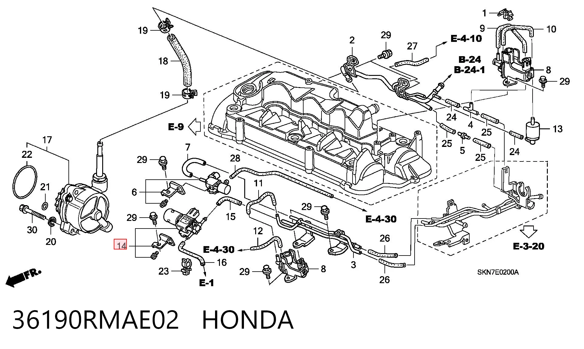 36190RMAE02 Honda 