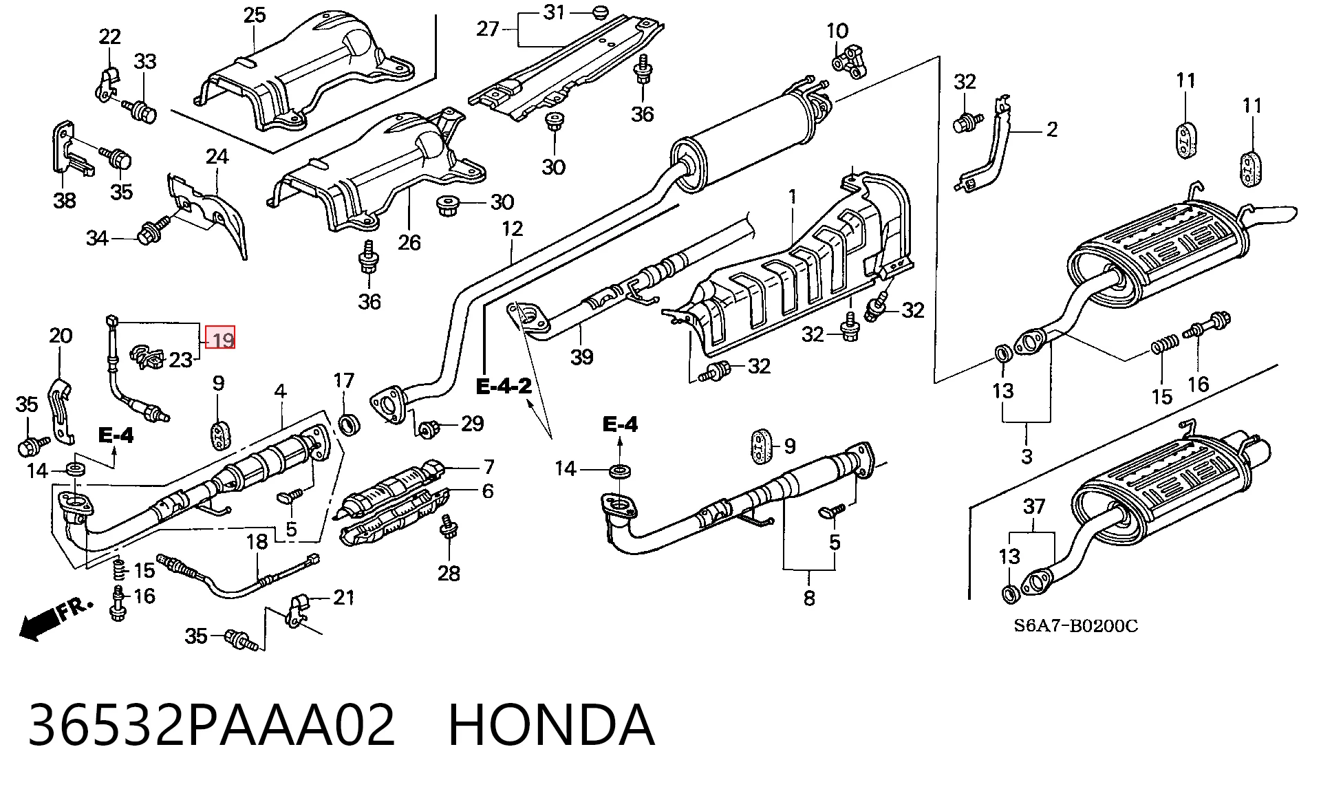 Датчик кисню на Honda Accord VI CG