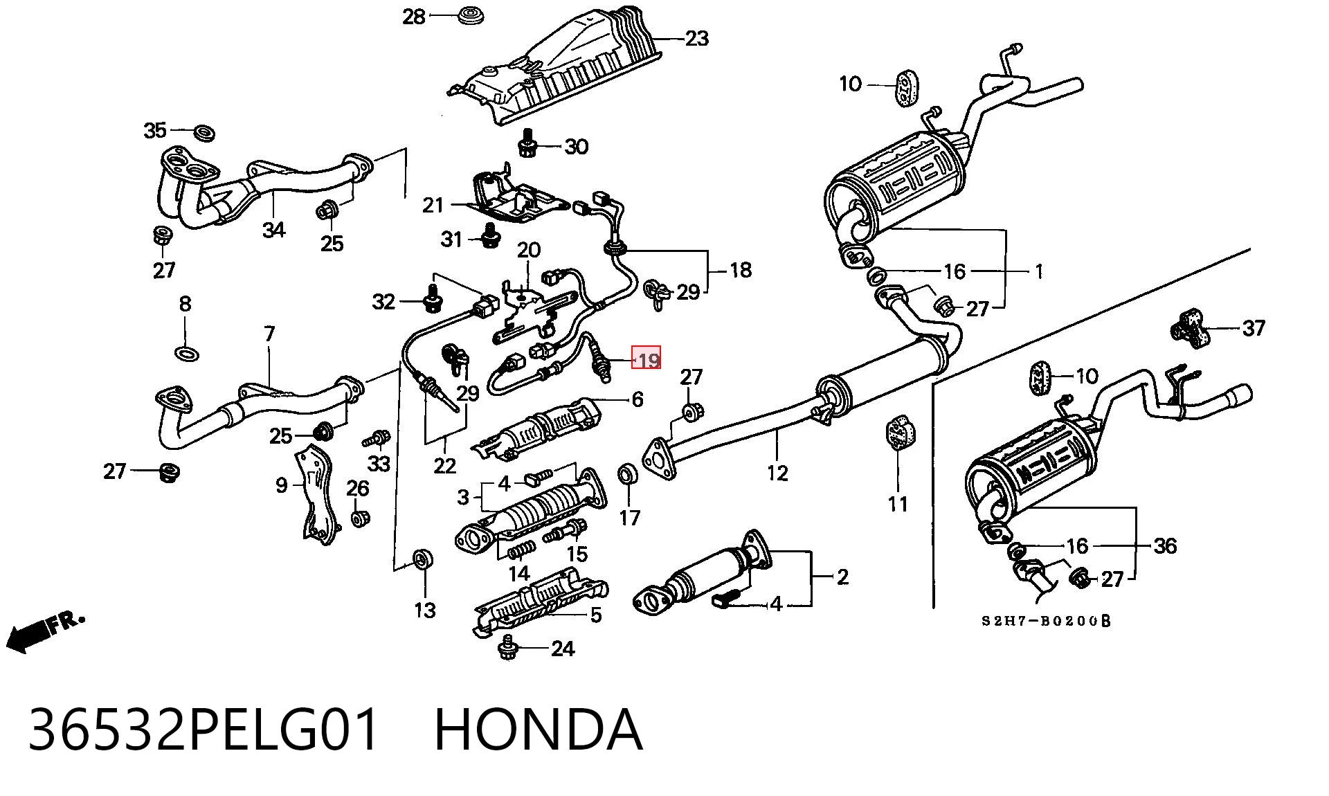 36532PELG01 Honda 