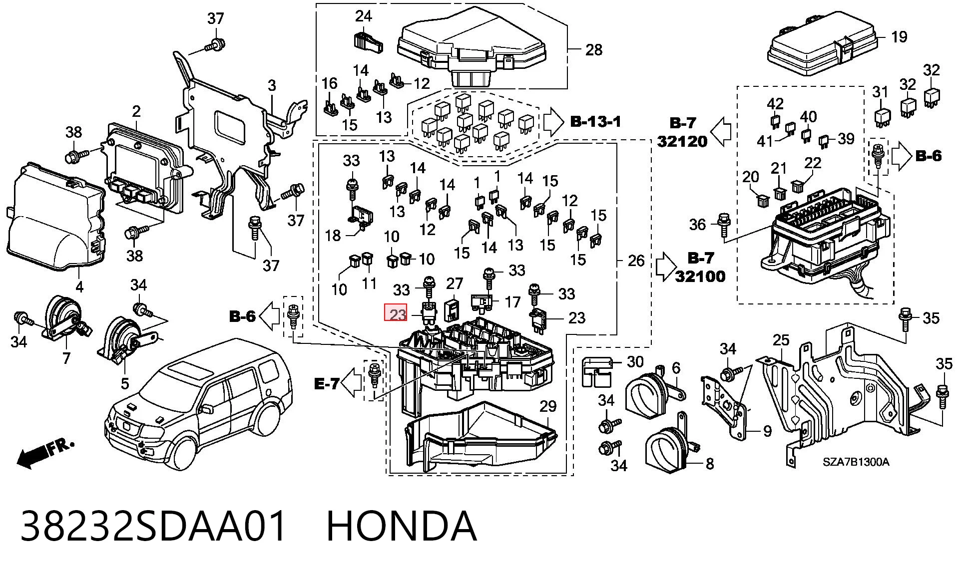 38232SDAA01 Honda 