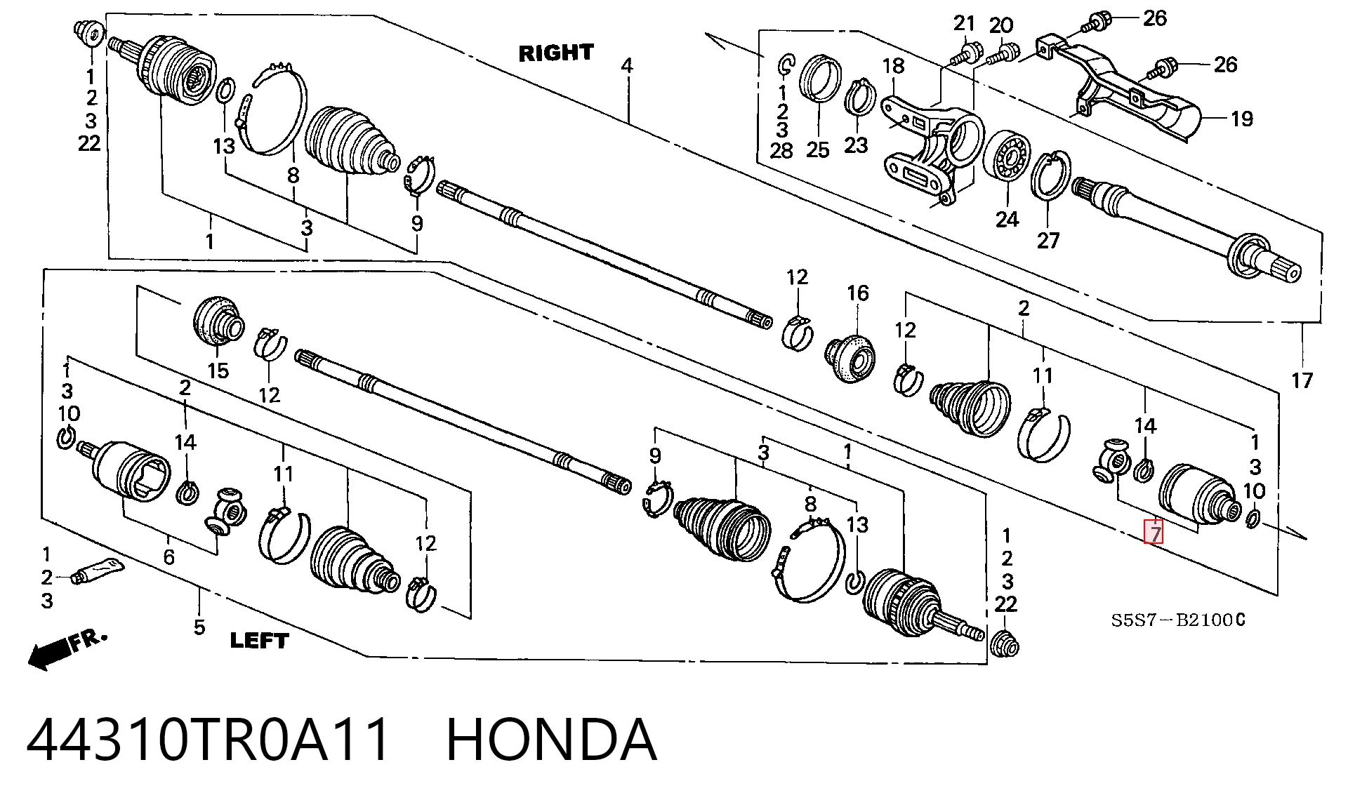 44310TR0A11 Honda