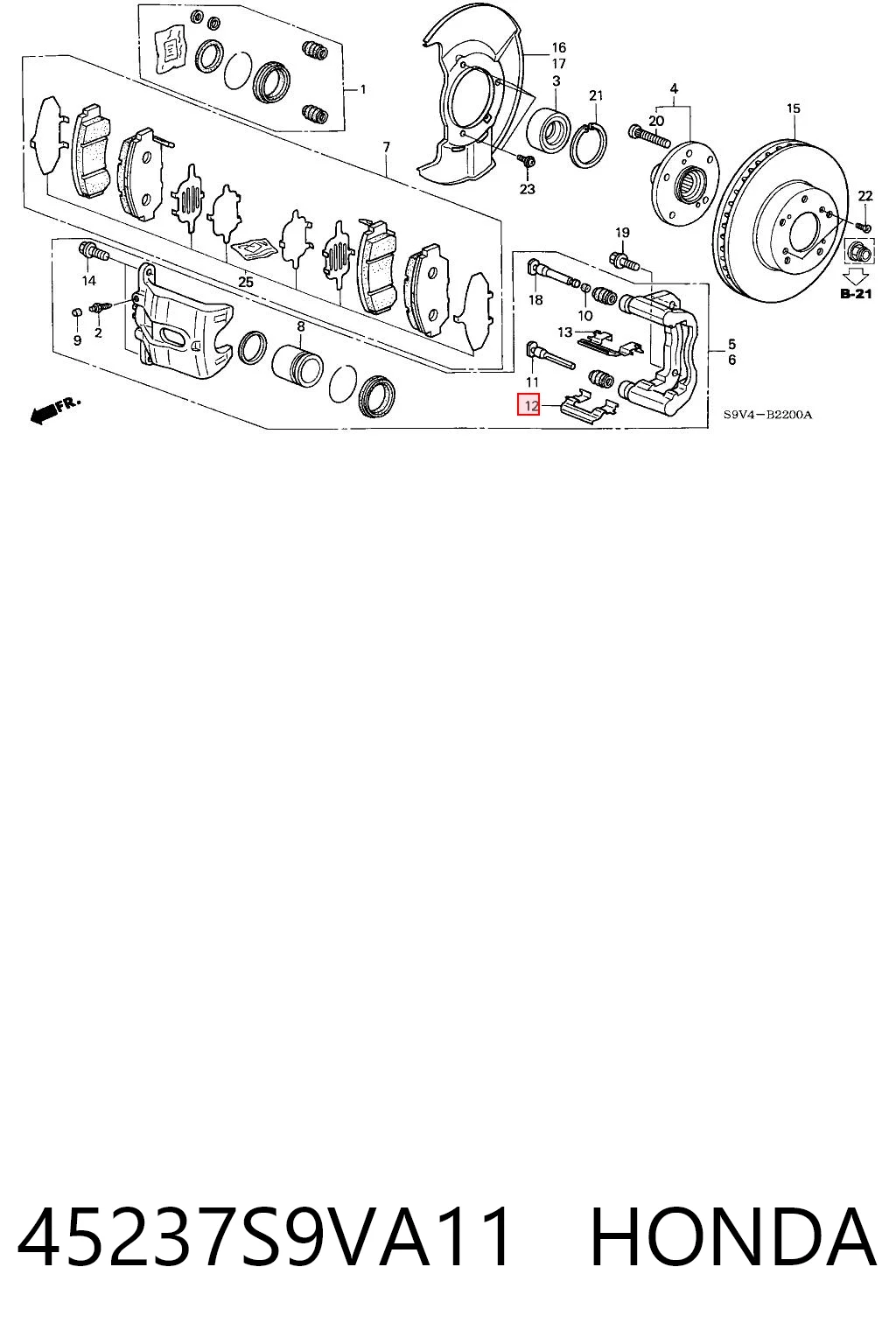 Тормозні колодки Power Stop 361584