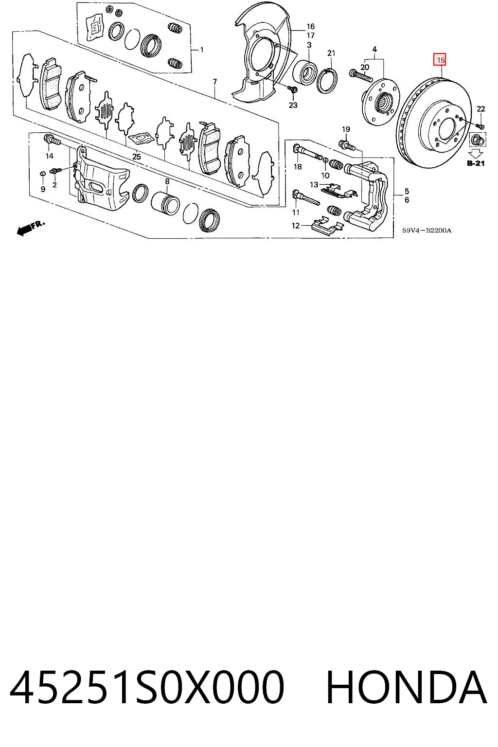 Диск переднього гальма Mikoda 0840S ціна, від 39.44 USD