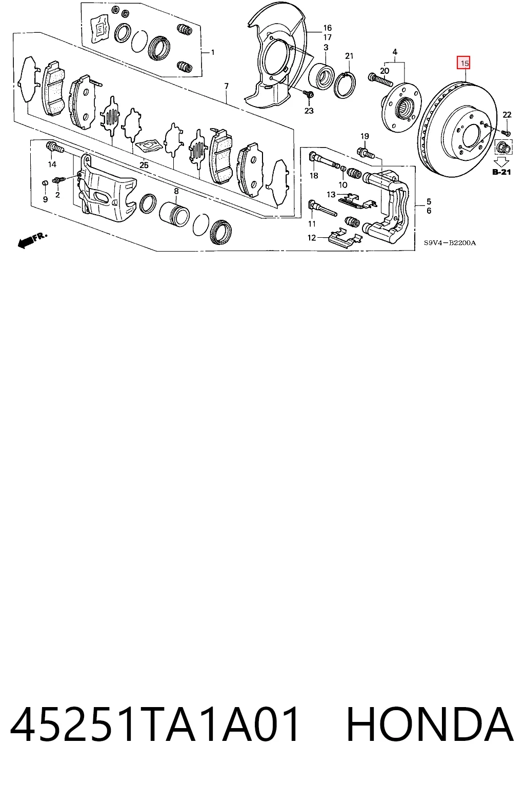 Диск переднього гальма Mikoda 0840S ціна, від 39.44 USD