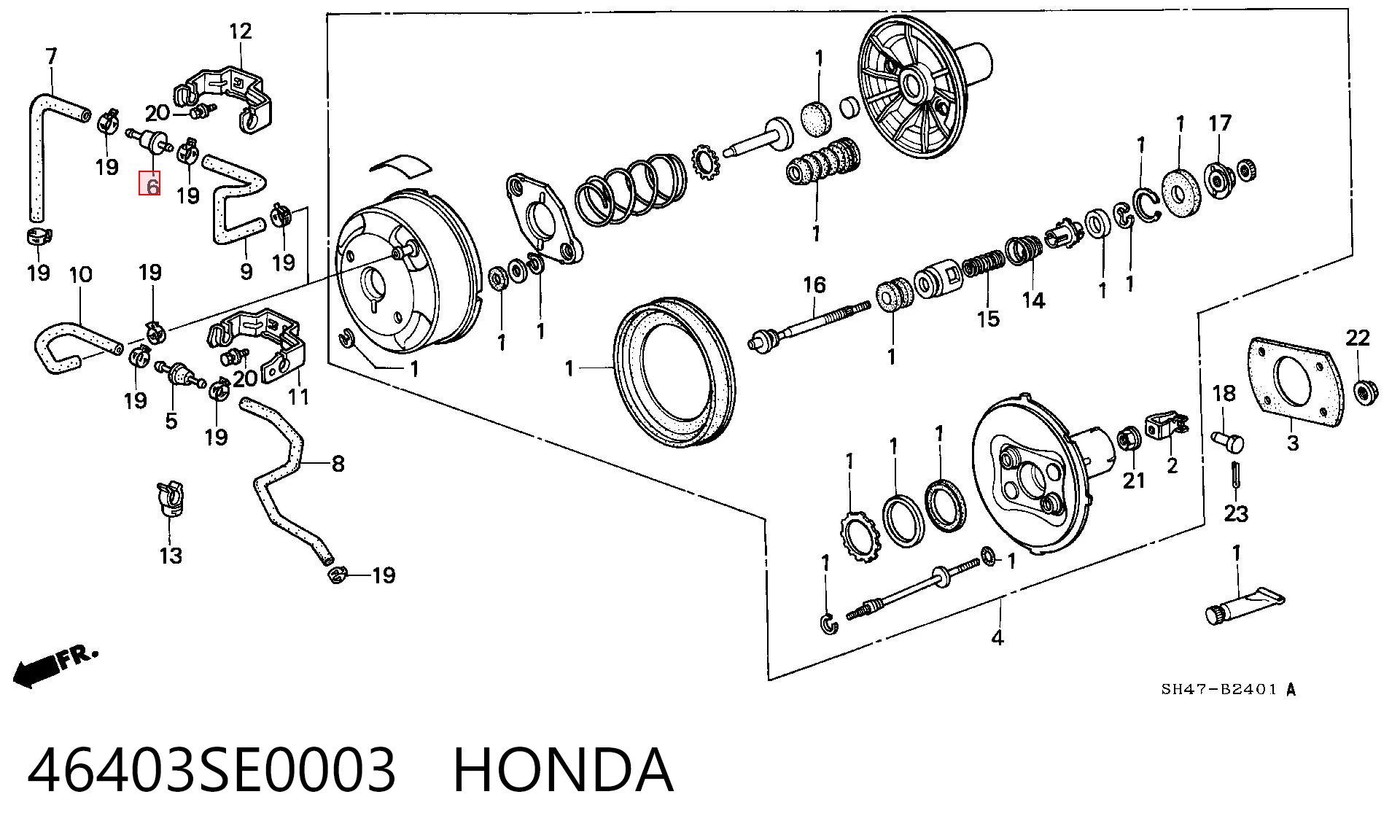 46403SE0003 Honda 