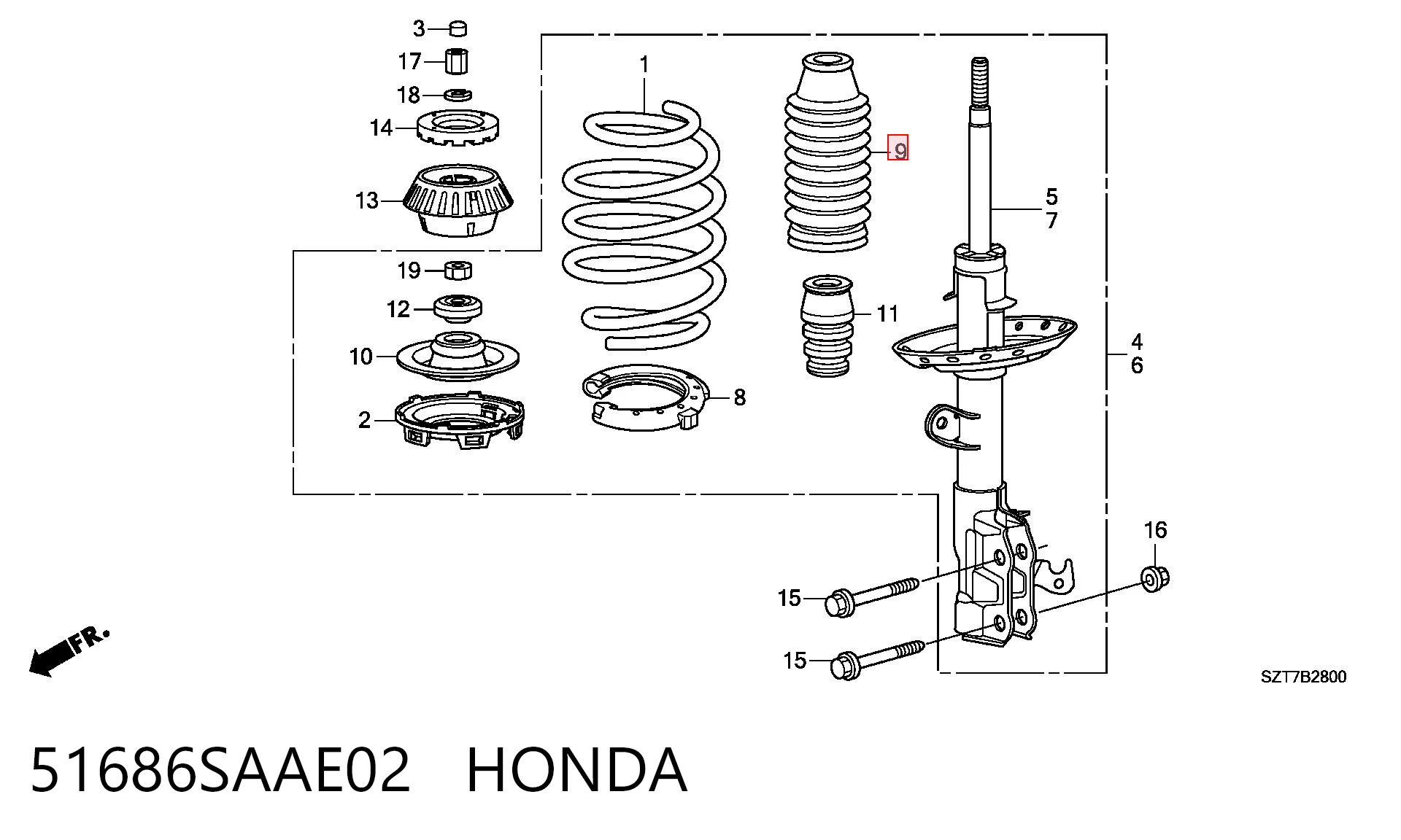 Пильник амортизатора переднього Fiat/Alfa/Lancia 82488936 ціна, від 11.45 USD