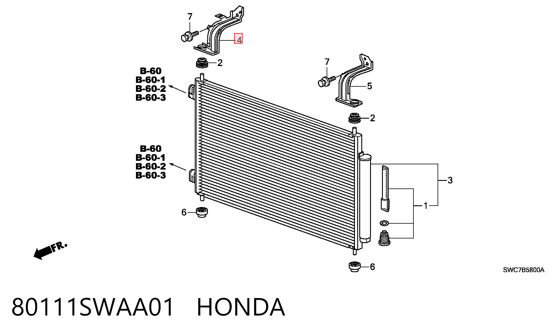 80111SWAA01 Honda 
