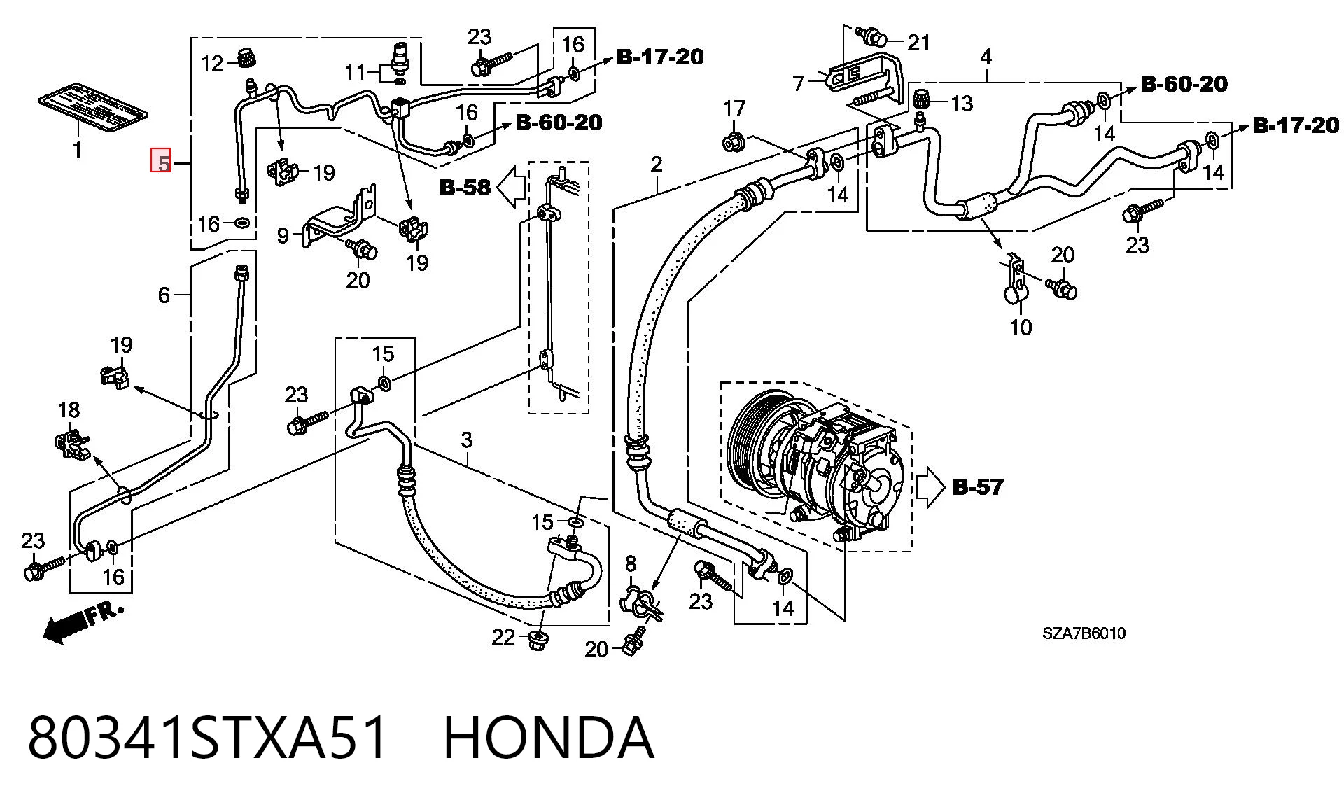 80341STXA51 Honda 
