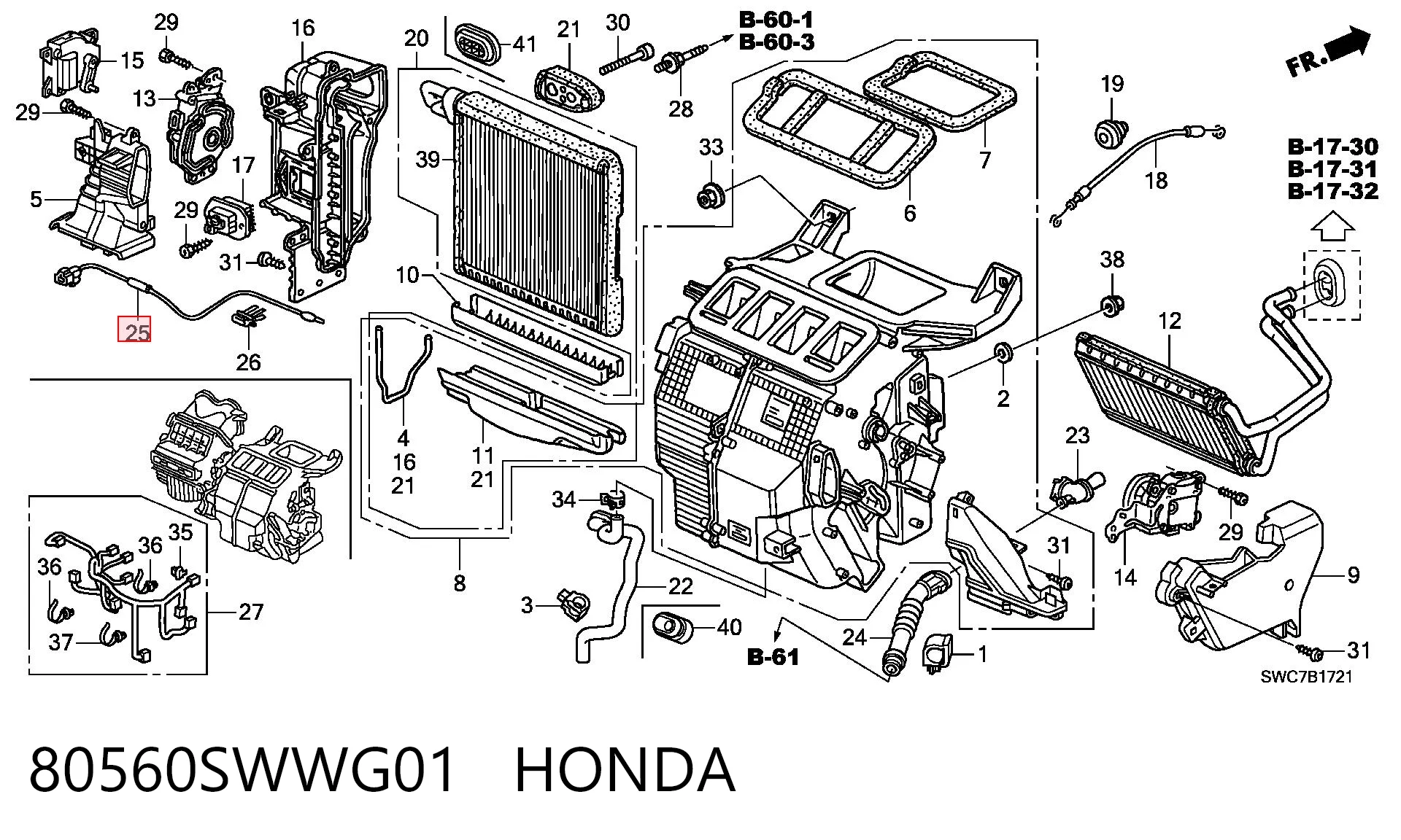 80560SWWG01 Honda 