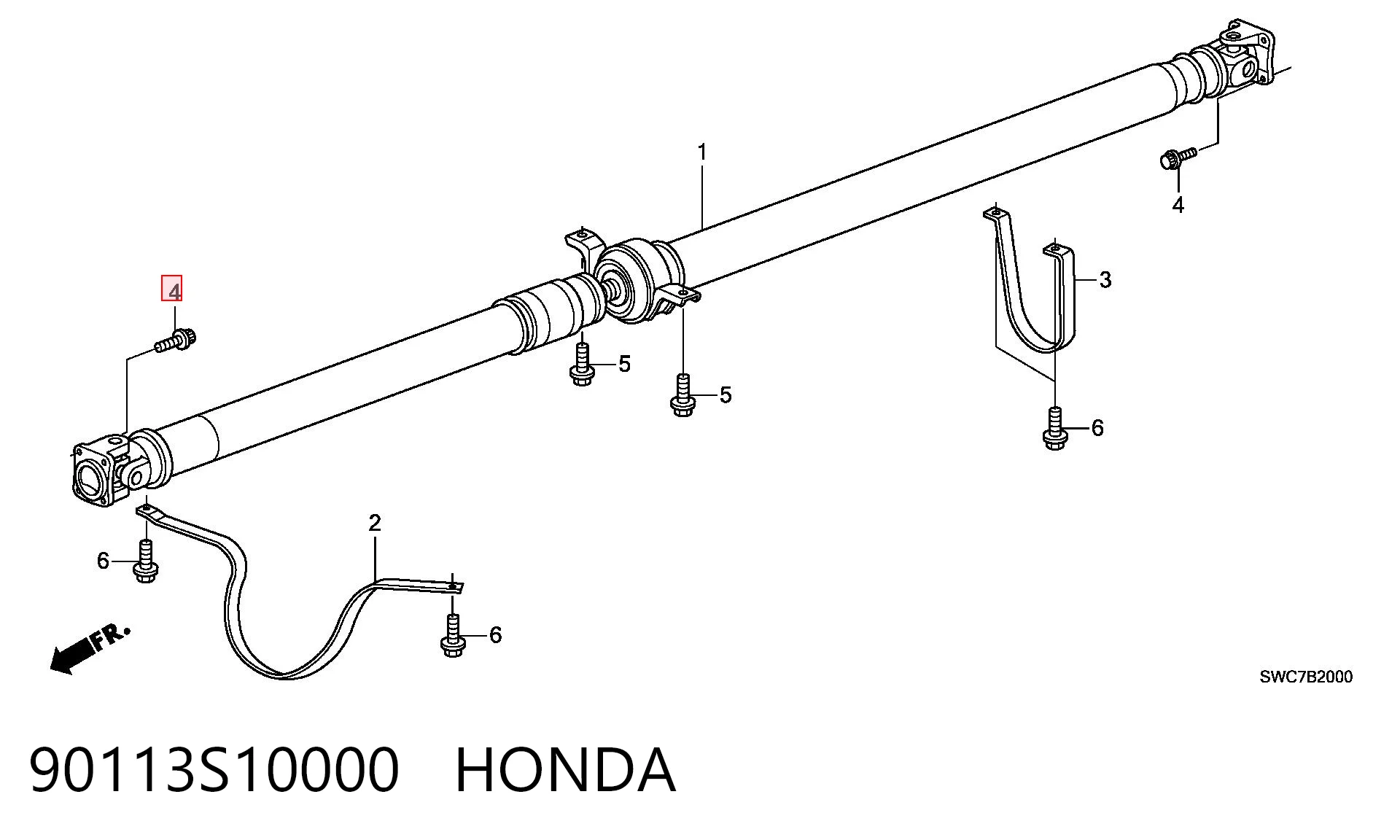 90113S10000 Honda 