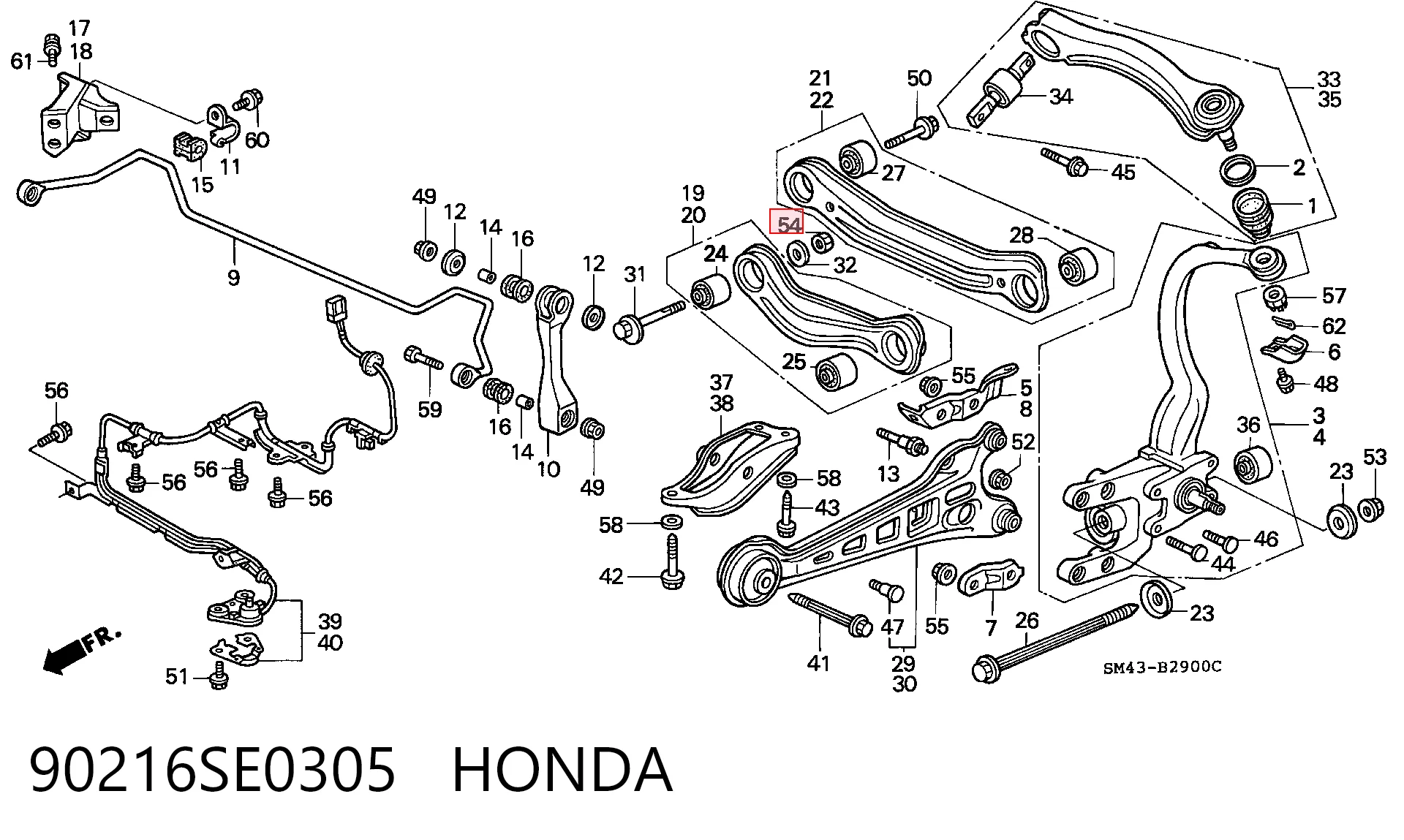 Купити PS91102 Sato Tech Гайка заднього нижнього важеля ексцентрична (розвалу)