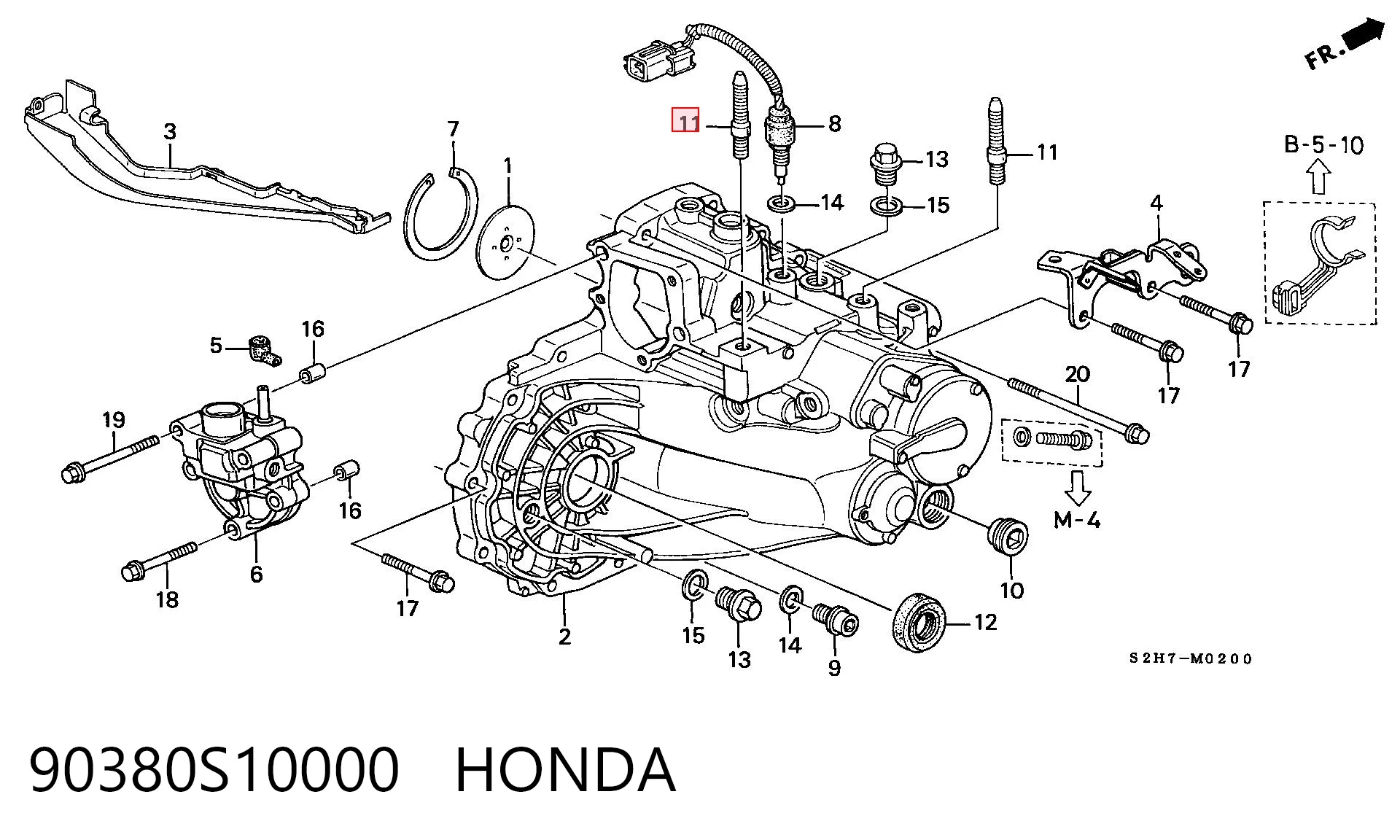 90380S10000 Honda 